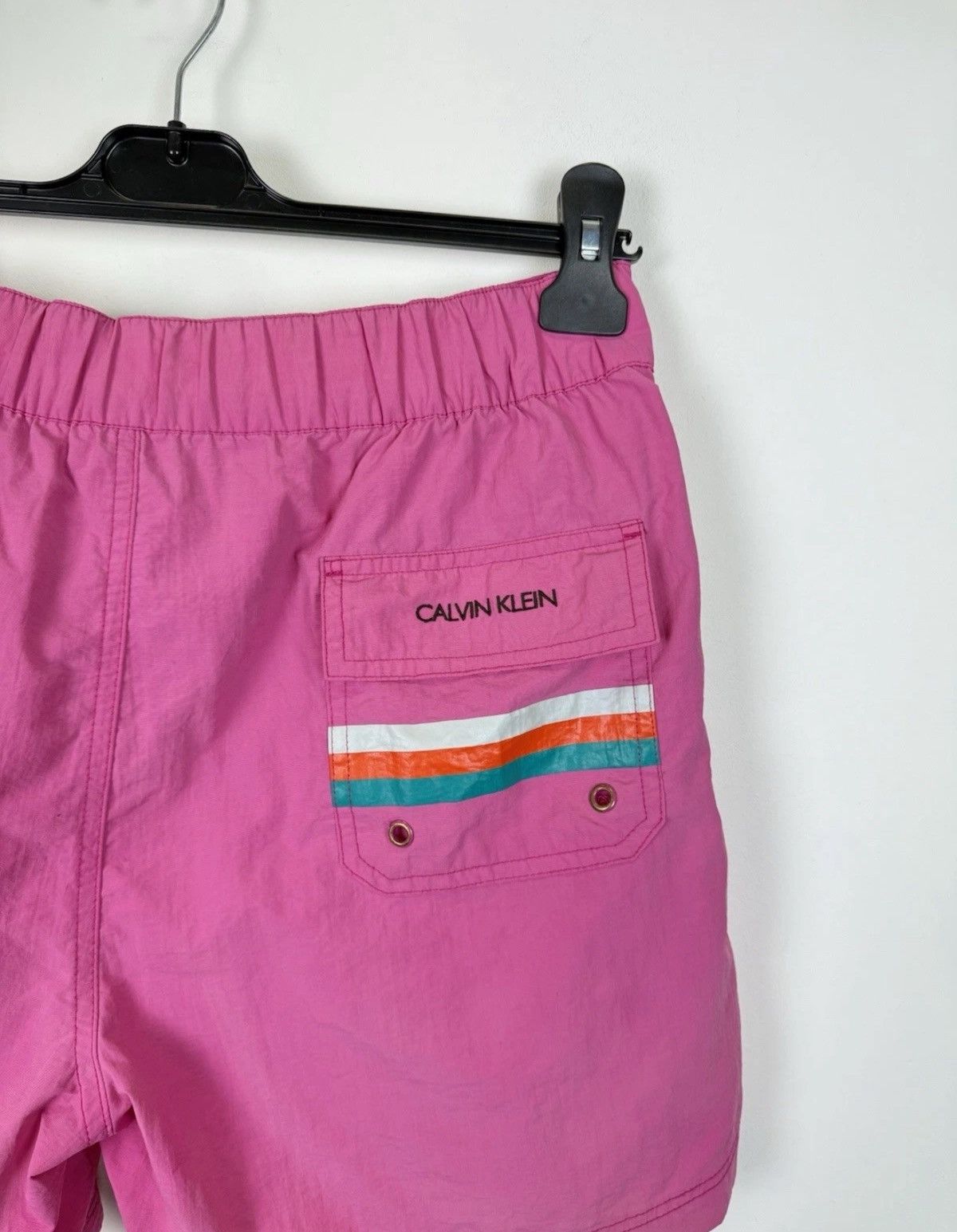 Calvin Klein Calvin Klein Swim Wear Trunks Shorts Beach Top Nylon Pockets Size US 30 / EU 46 - 8 Thumbnail