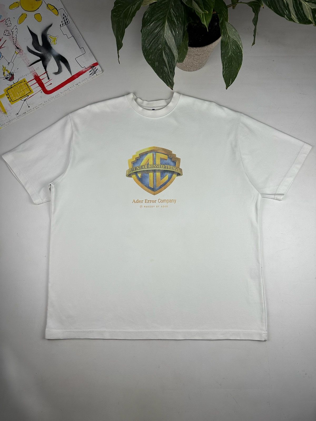 Ader Error Ader Error Tee warner broa parody Size US M / EU 48-50 / 2 - 3 Thumbnail