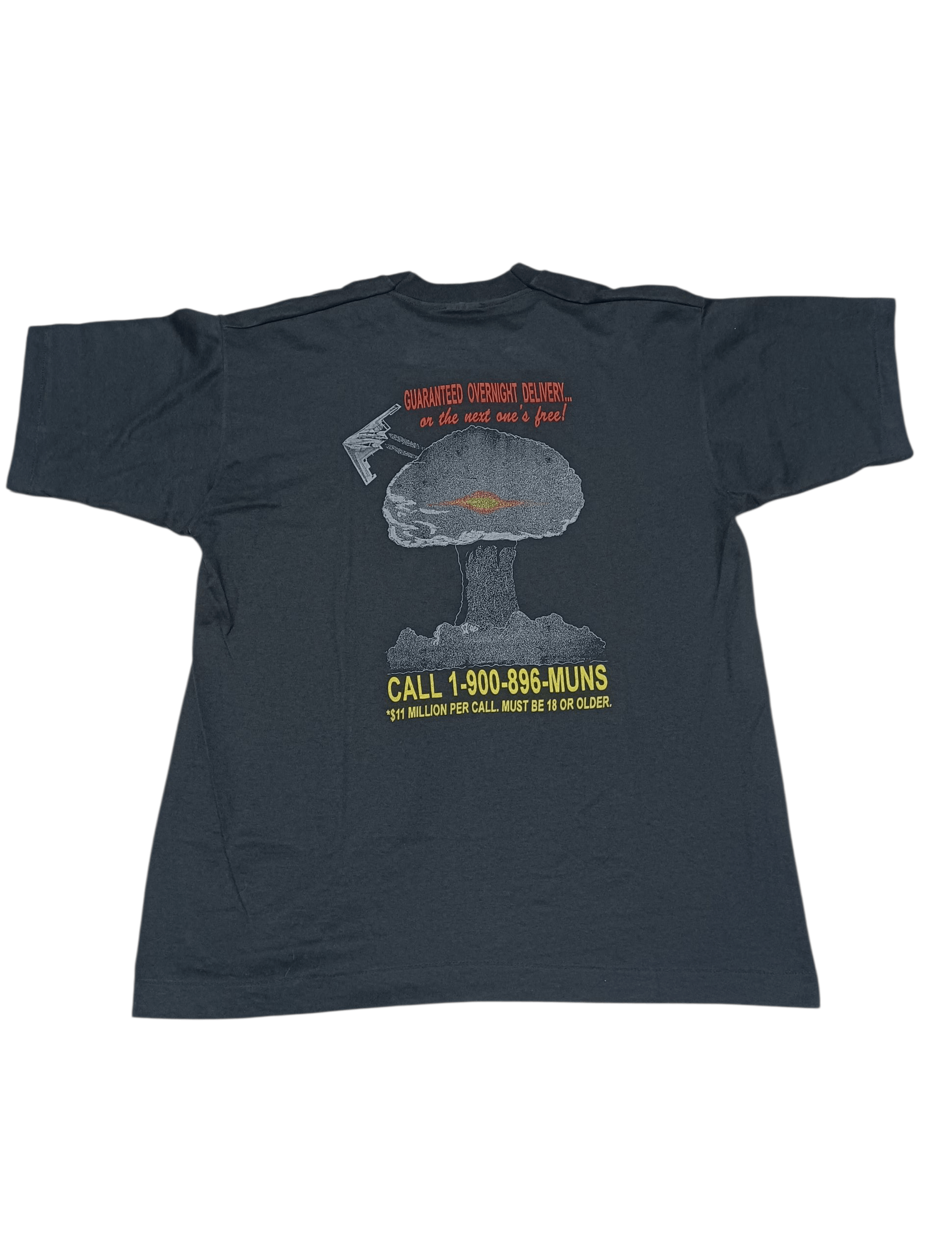 Fruit Of The Loom 896 MUNS NUCLEAR BOMB VINTAGE MILITARY FOTL TEE Size US L / EU 52-54 / 3 - 1 Thumbnail