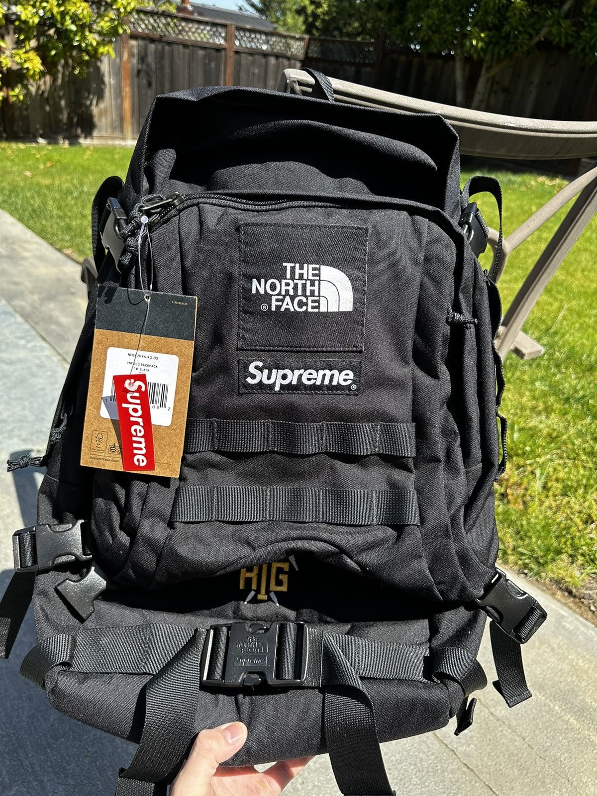 Supreme Supreme x North Face RTG Black Backpack | Grailed