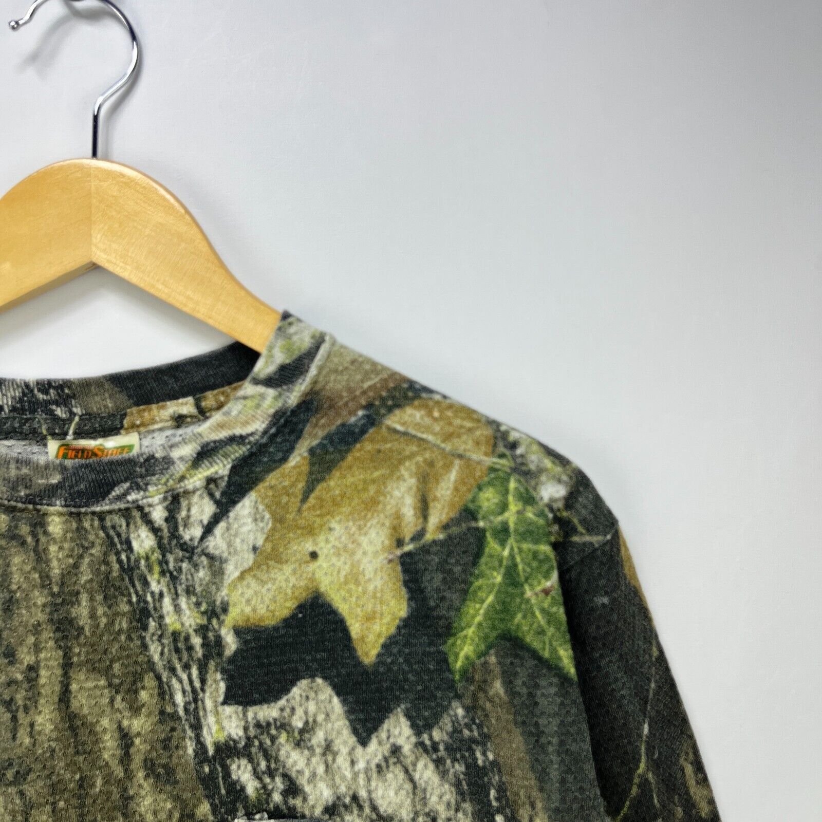 Vintage Vintage 90s Real Tree Camo Long Sleeve Cotton Mesh Large Size US L / EU 52-54 / 3 - 5 Thumbnail