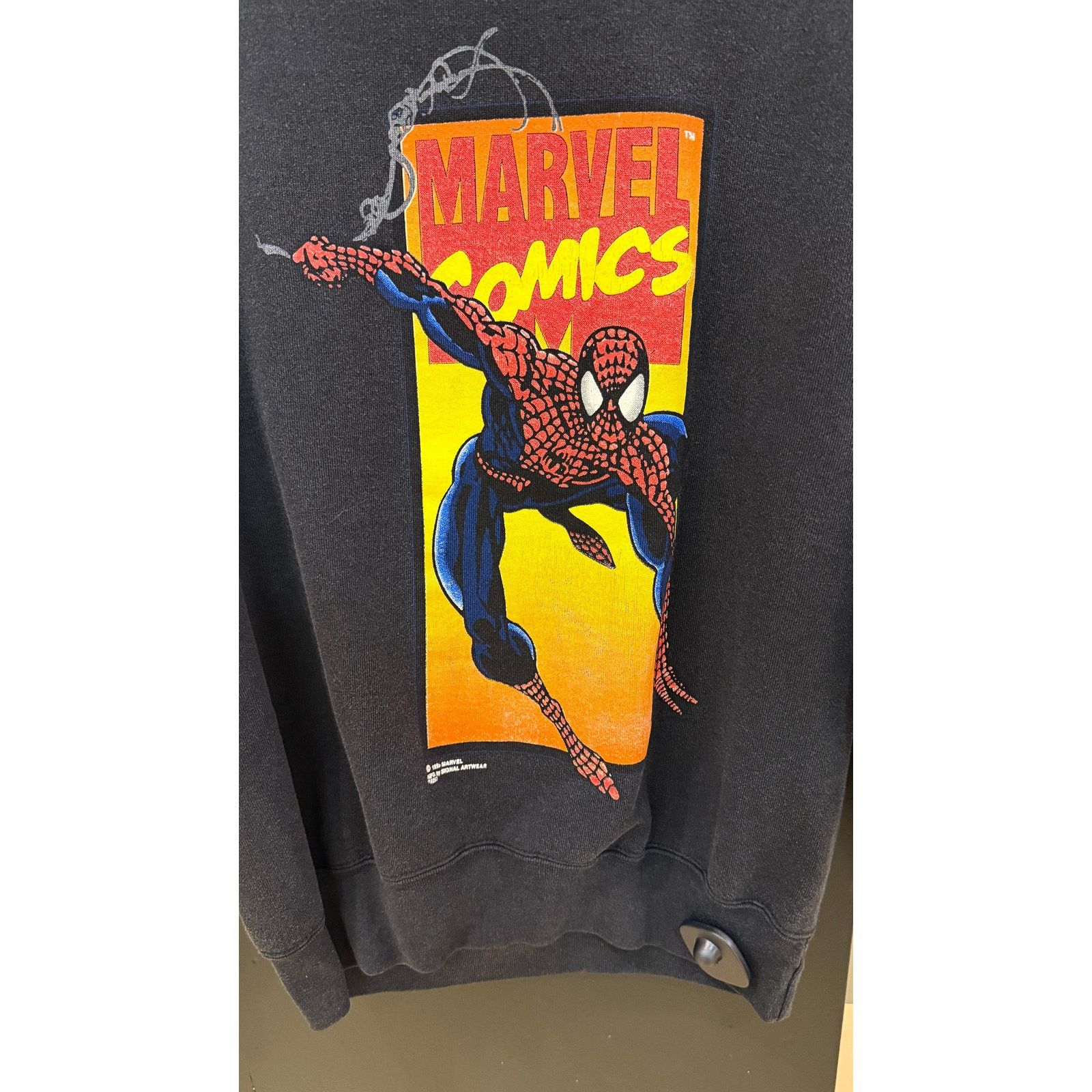Marvel Comics × Vintage 1993 Marvel Comics Spiderman 90s Vintage Crewneck Sweatshirt Size US M / EU 48-50 / 2 - 5 Thumbnail