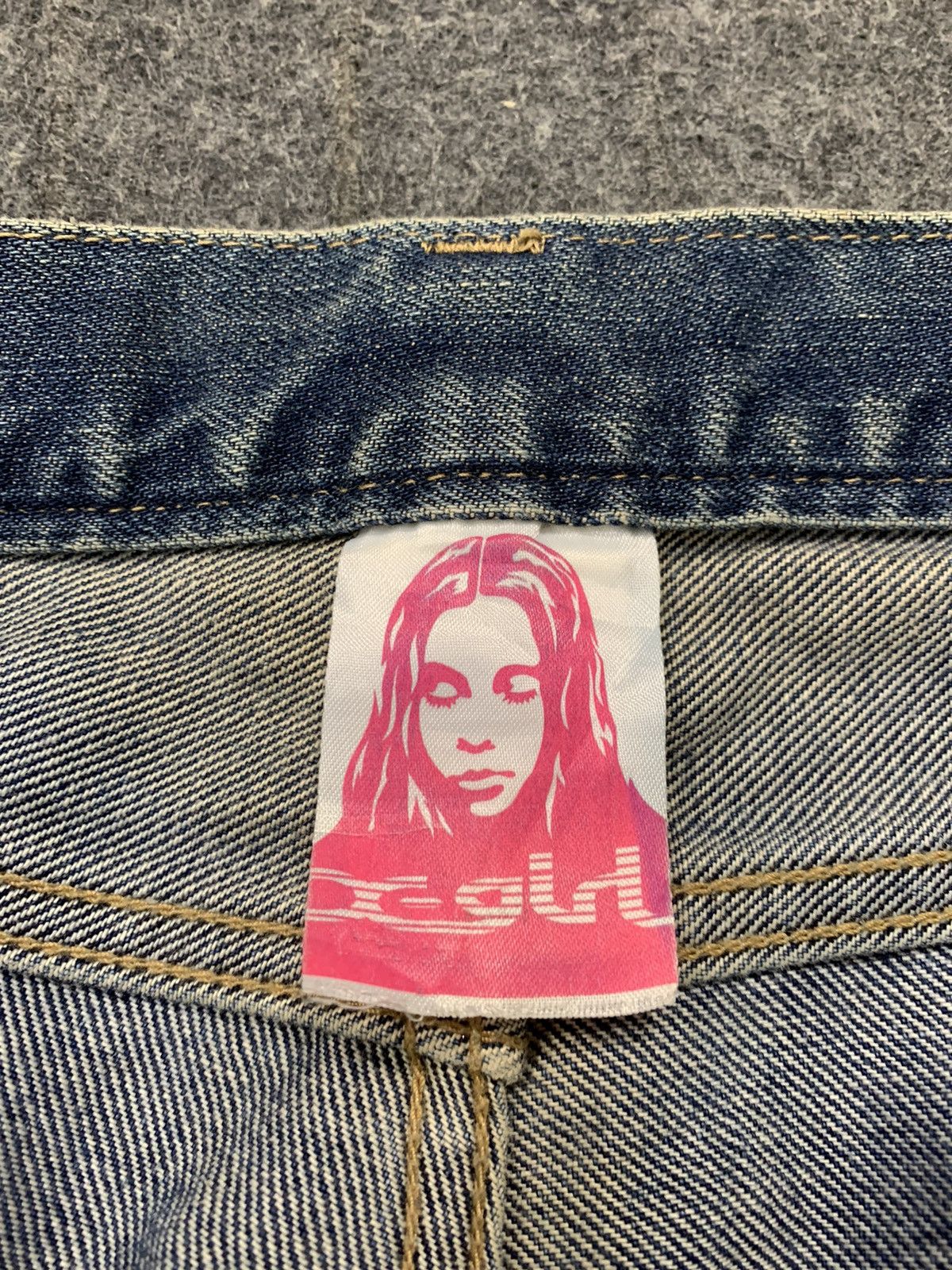 Japanese Brand × X-Girl Hype X-Girl Indigo Japan Denim Jeans Skinny Size 30" / US 8 / IT 44 - 12 Thumbnail