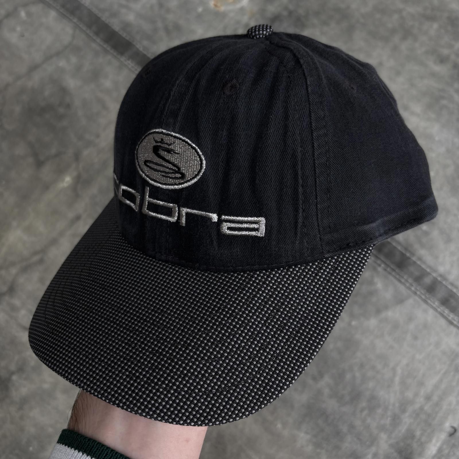 Cobra Vintage 90s Cobra Golf Embroidered Black Adjustable Hat Size ONE SIZE - 3 Thumbnail