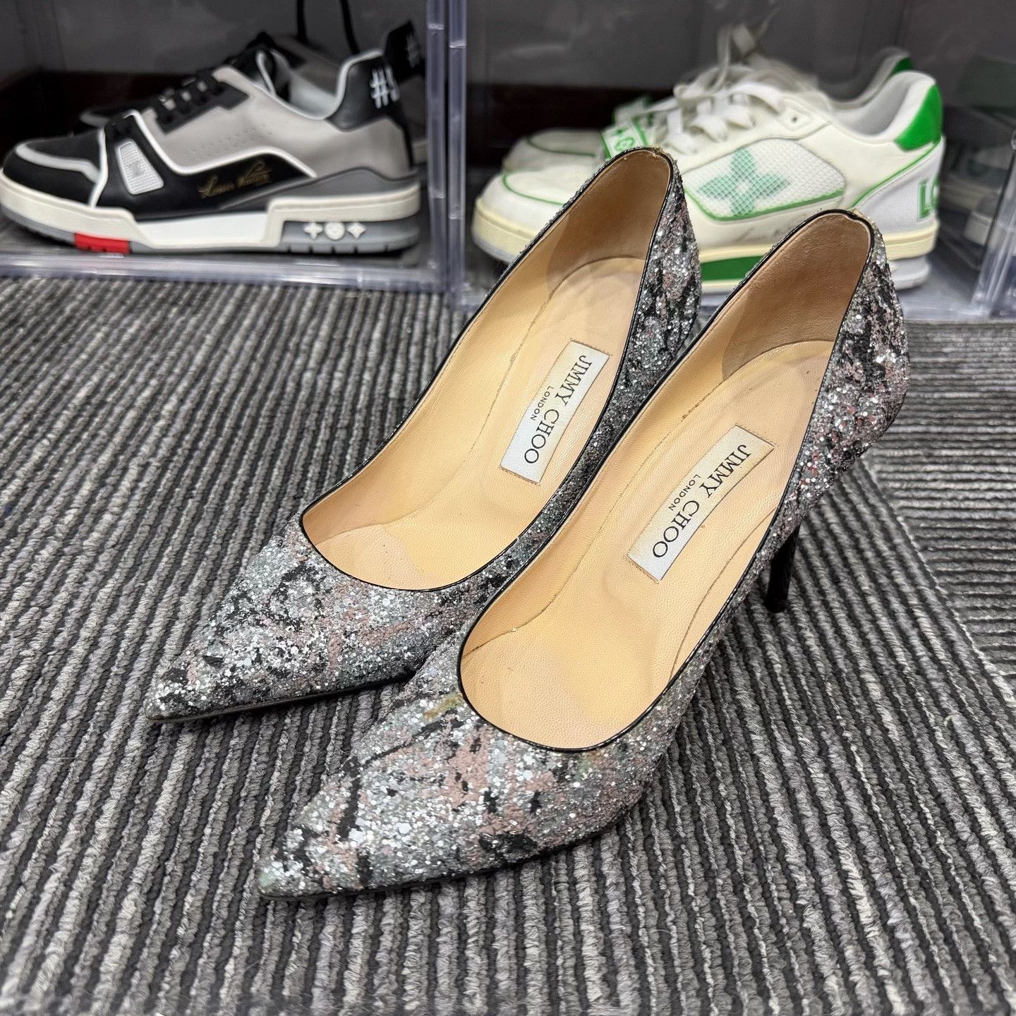 Jimmy Choo Jimmy Choo Lowtop Sneakers us_6-5 Women Size US 6.5 / IT 36.5 - 1 Thumbnail