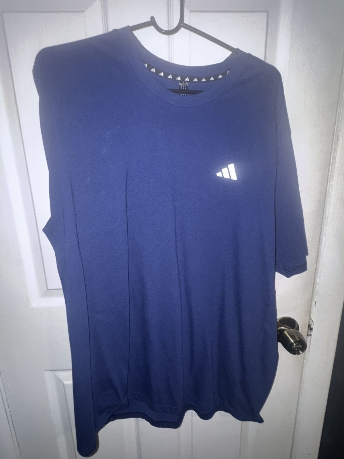 Adidas Adidas Blue Regular T Shirt Size US XXL / EU 58 / 5 - 1 Preview