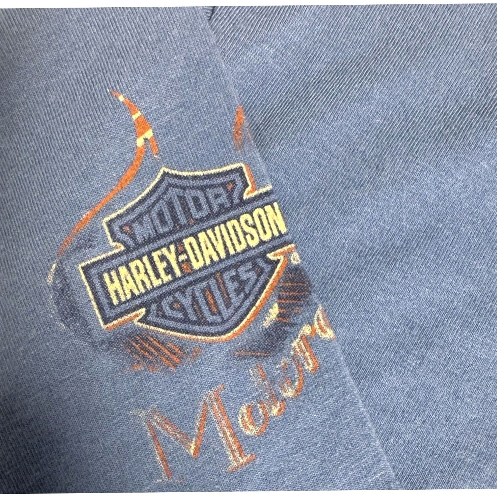 Harley Davidson Harley Davidson Shirt Blue Large Mackinaw City Michigan L Size US L / EU 52-54 / 3 - 4 Thumbnail