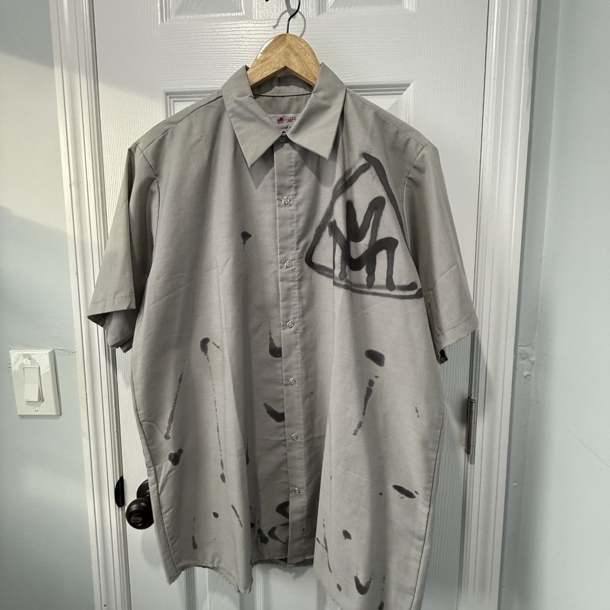 Vintage Vtg Mechanic Shirt Size US M / EU 48-50 / 2 - 5 Thumbnail