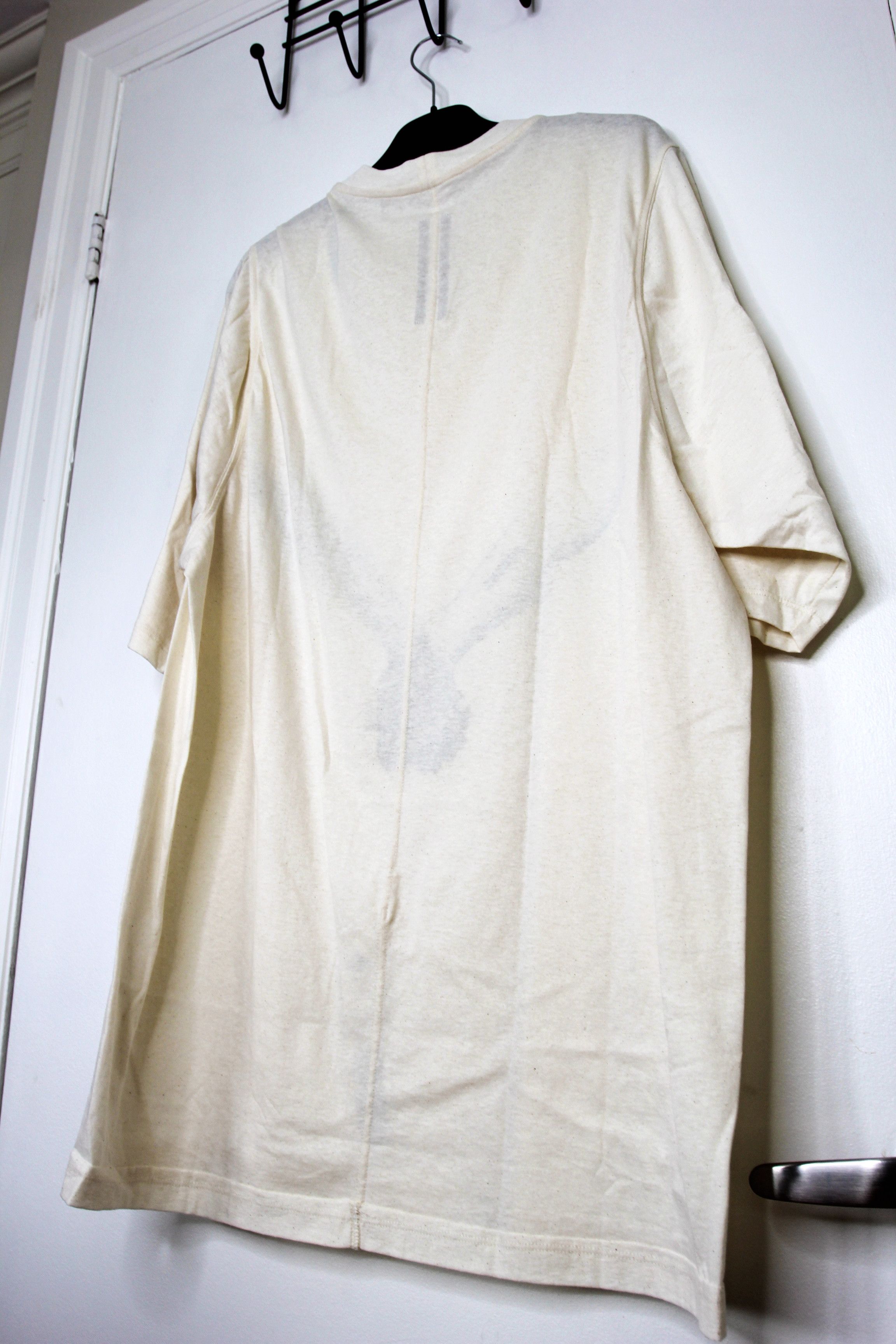 Rick Owens BNWT SS25 RICK OWENS "HOLLYWOOD" RUNWAY JUMBO SS T TSHIRT L Size US L / EU 52-54 / 3 - 7 Thumbnail