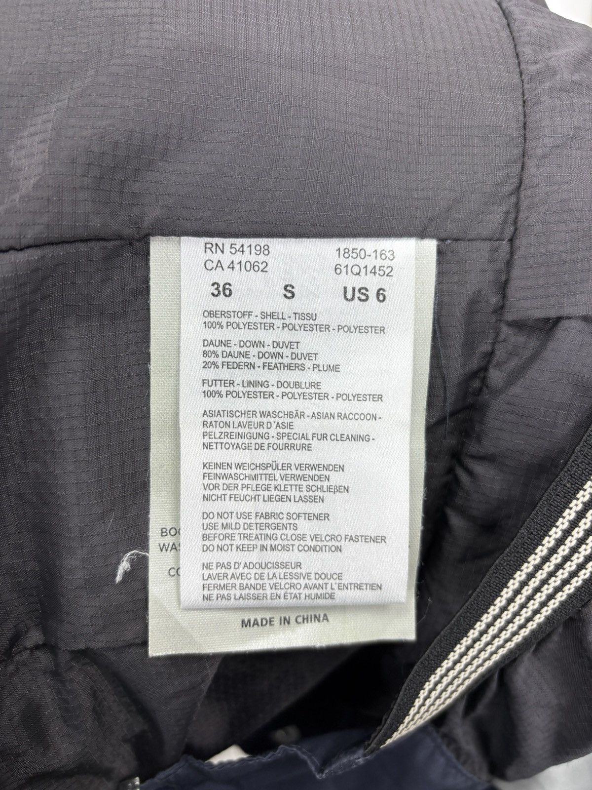 Bogner Womens puffer jacket Bogner Fire Ice Size S Color Blue Size S / US 4 / IT 40 - 17 Thumbnail
