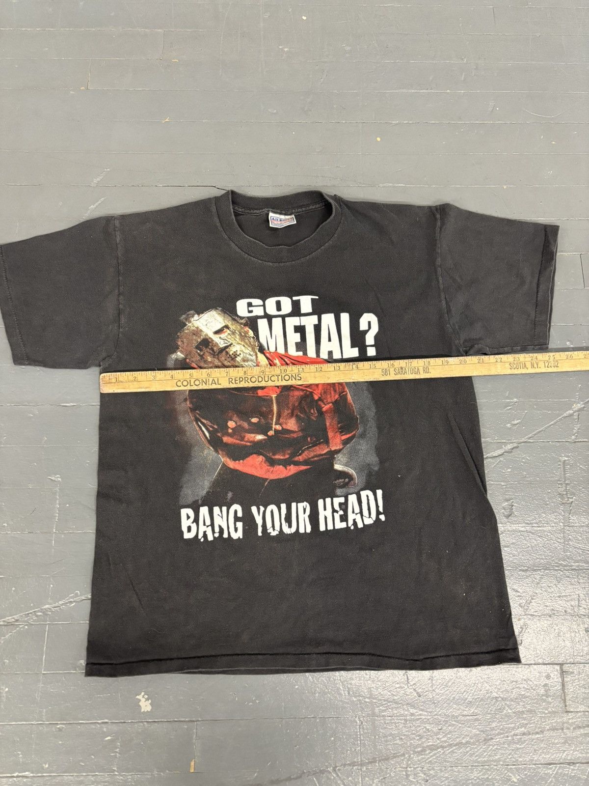 Japanese Brand × Slipknot × Vintage Vintage Got metal bang your head guilty pleasures tour tee Size US L / EU 52-54 / 3 - 5 Thumbnail