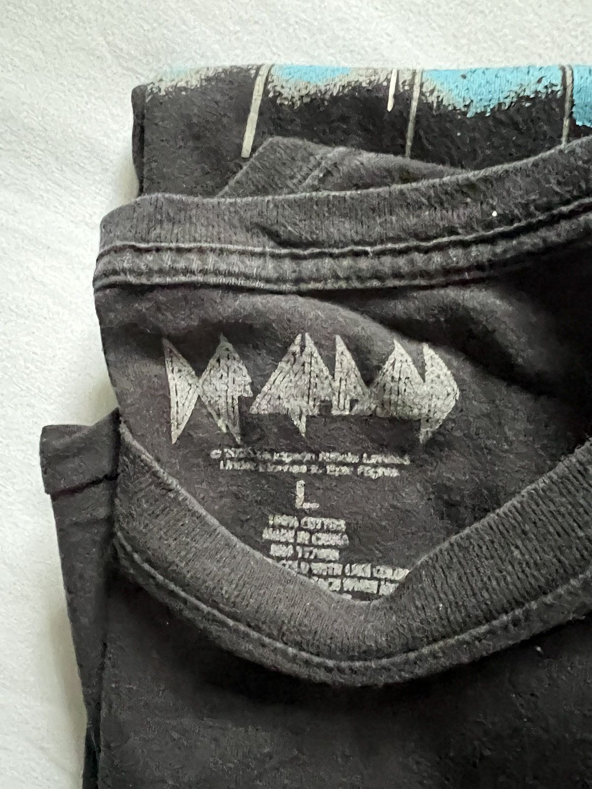 Def Leppard × Vintage Def Leppard Pyromania Tee Size US L / EU 52-54 / 3 - 3 Thumbnail