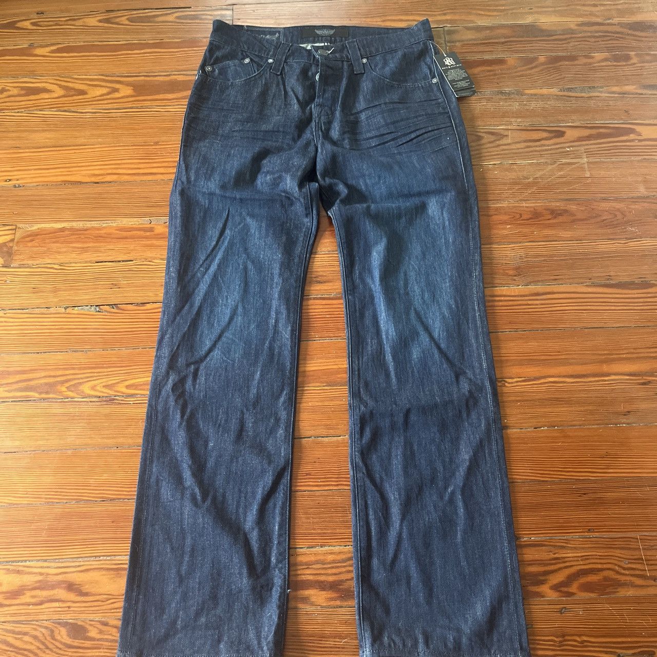 Rock & Republic Dark blue denim Jeans Size US 34 / EU 50 - 1 Thumbnail