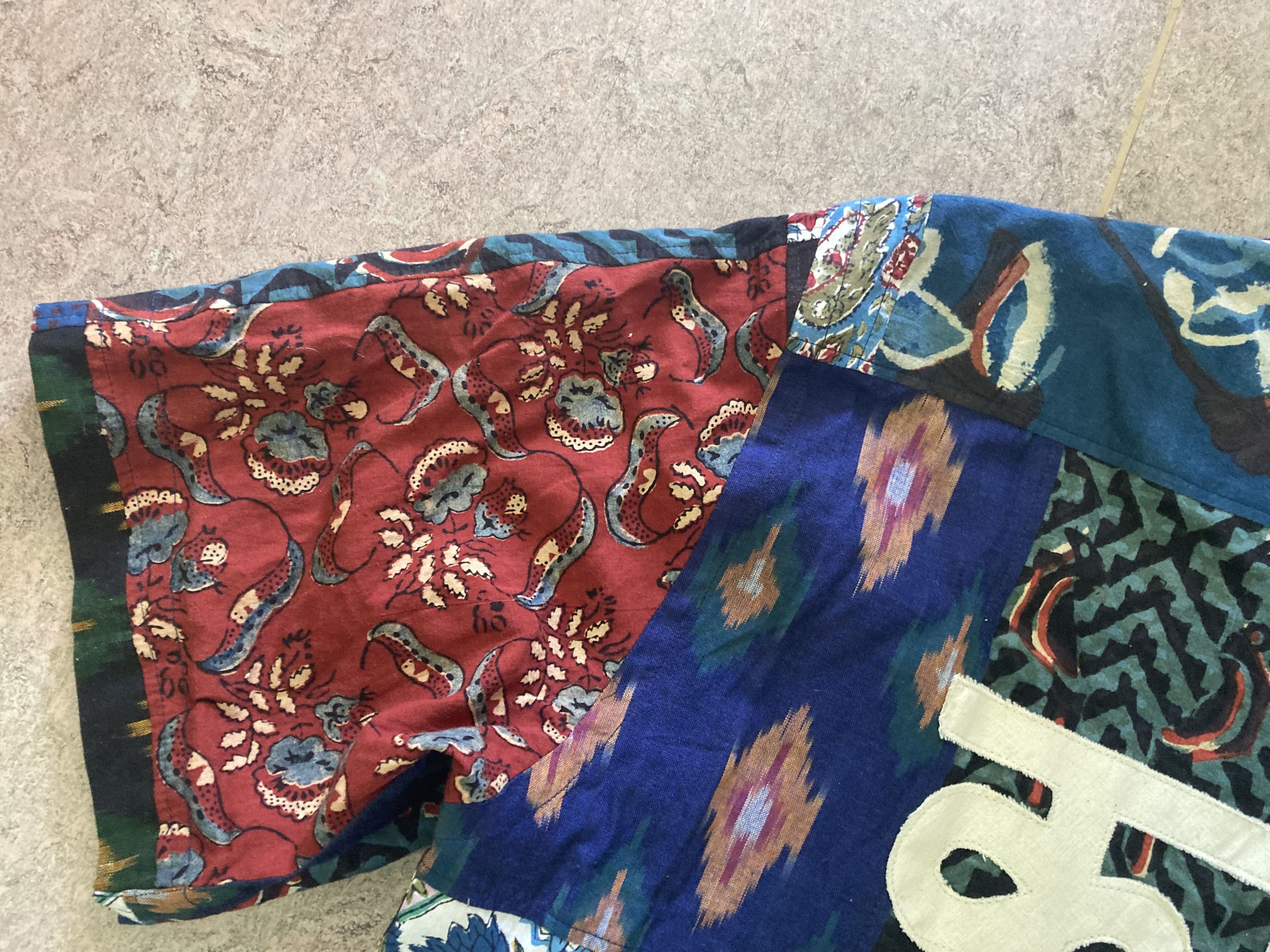 Kardo Kardo Patchwork Shirt with Multicolored Pattern L XL Size US L / EU 52-54 / 3 - 7 Thumbnail