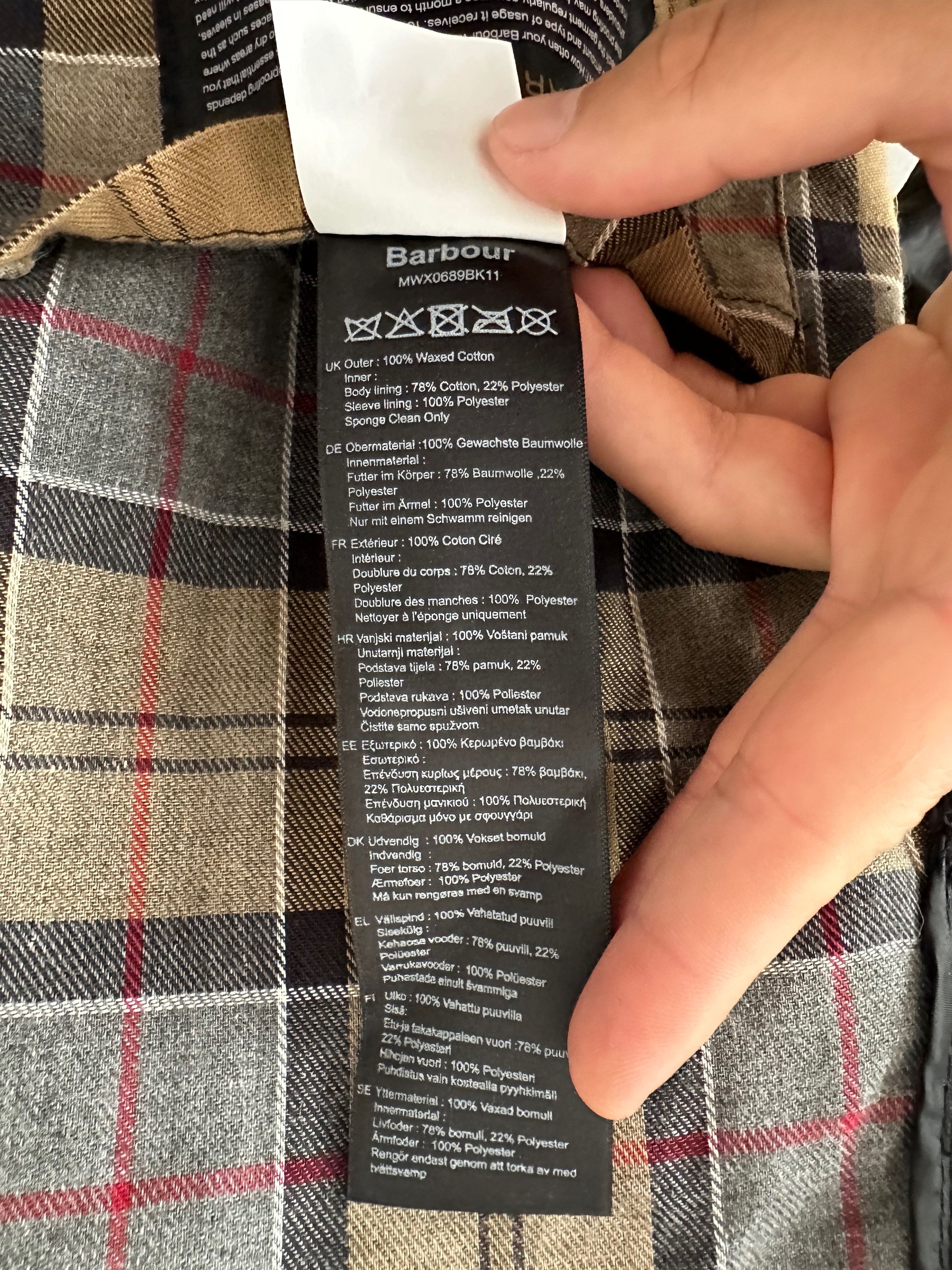 Barbour Barbour International Slim waxed belted Steve McQueen jacket Size US L / EU 52-54 / 3 - 12 Thumbnail