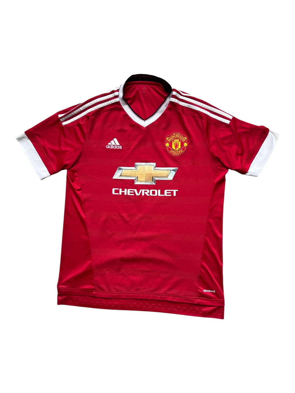 Adidas 2017/18 Manchester United Adidas Home Soccer Jersey Men’s L Size US L / EU 52-54 / 3 - 1 Thumbnail