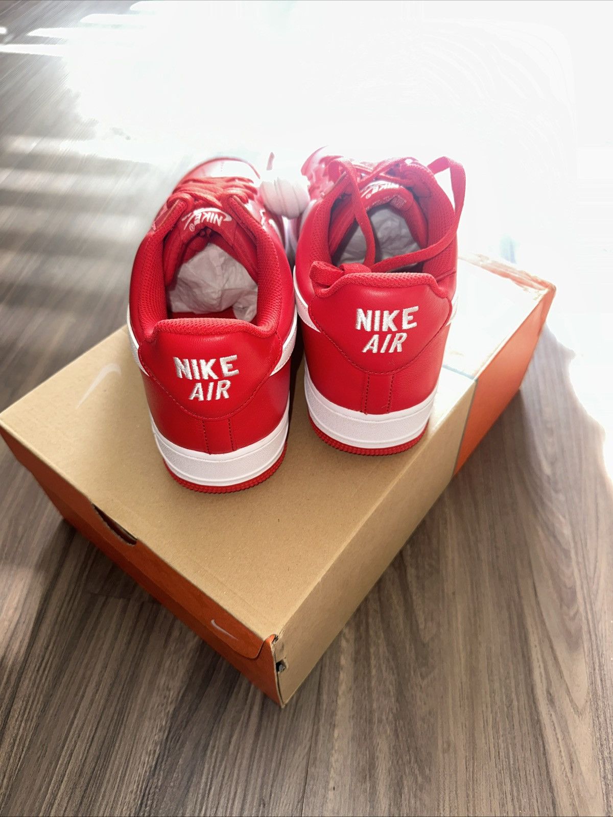 Nike Nike Air Force 1 Low Retro QS Red FD7039-600 Men’s Size 12 Size US 12 / EU 45 - 3 Thumbnail
