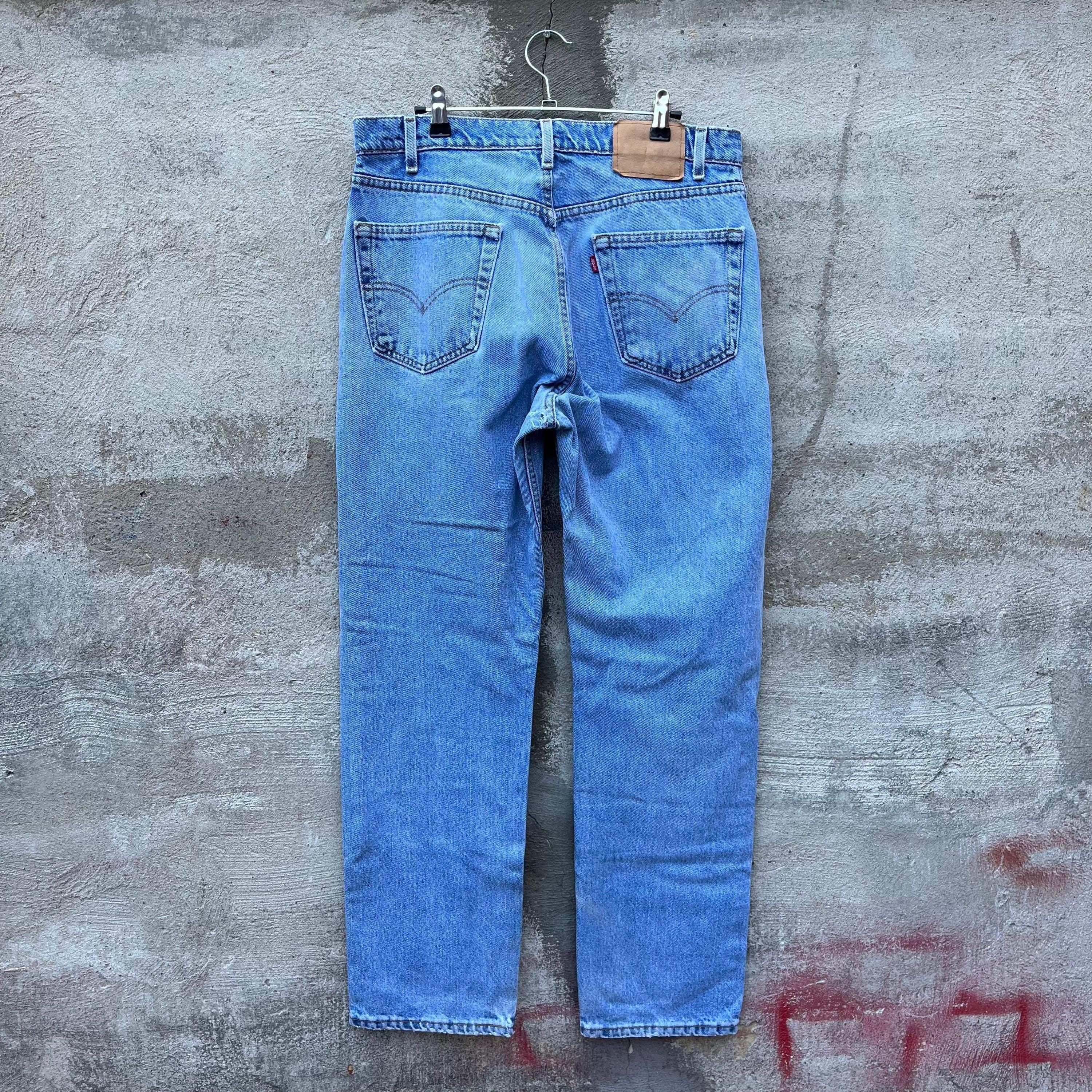 Levi's × Vintage 90's Levis 505 Denim Jeans Size US 34 / EU 50 - 2 Thumbnail