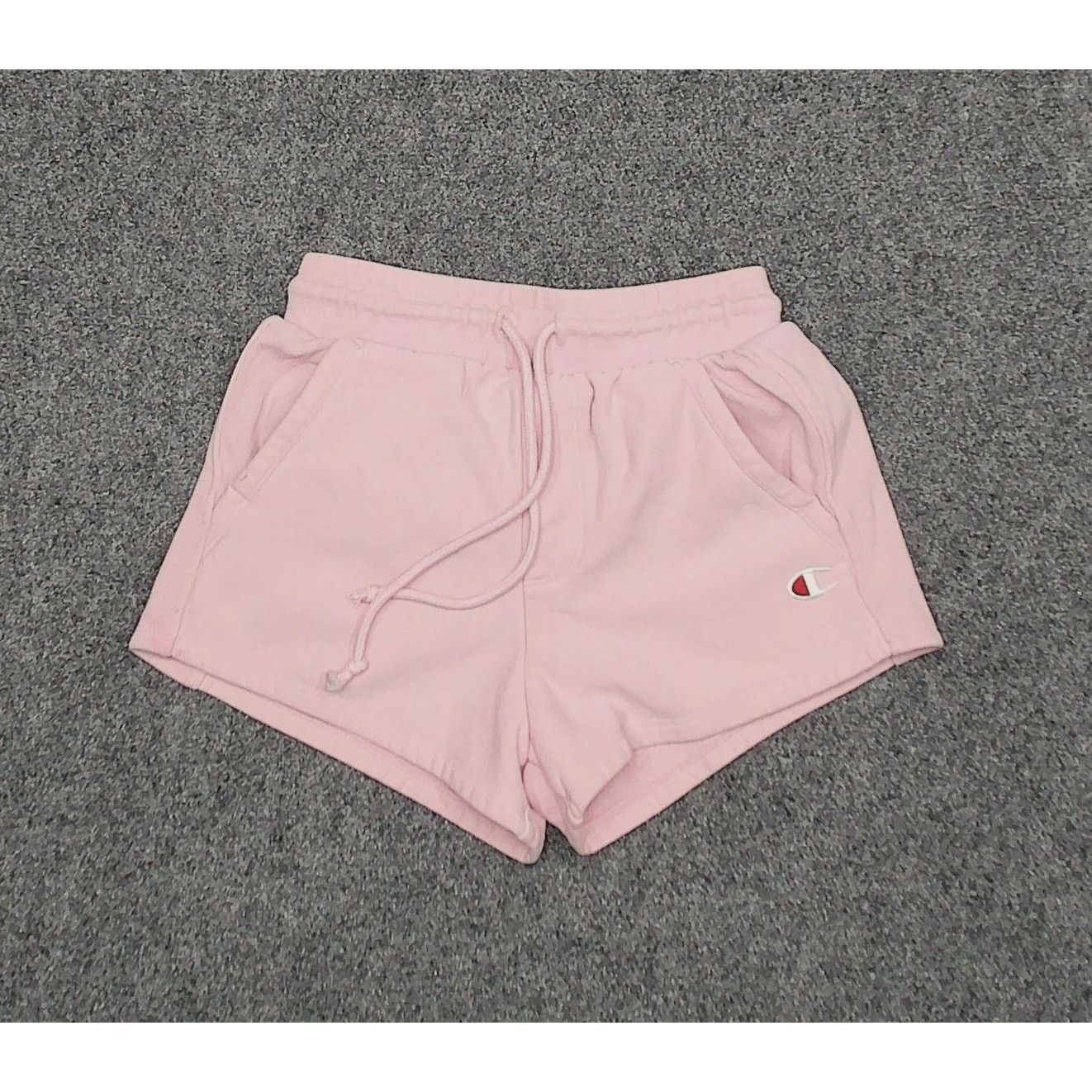 Champion Champion Vintage Y2K Pastel Pink Reverse Weave Sweatshorts Size 26" / US 2 / IT 38 - 3 Thumbnail