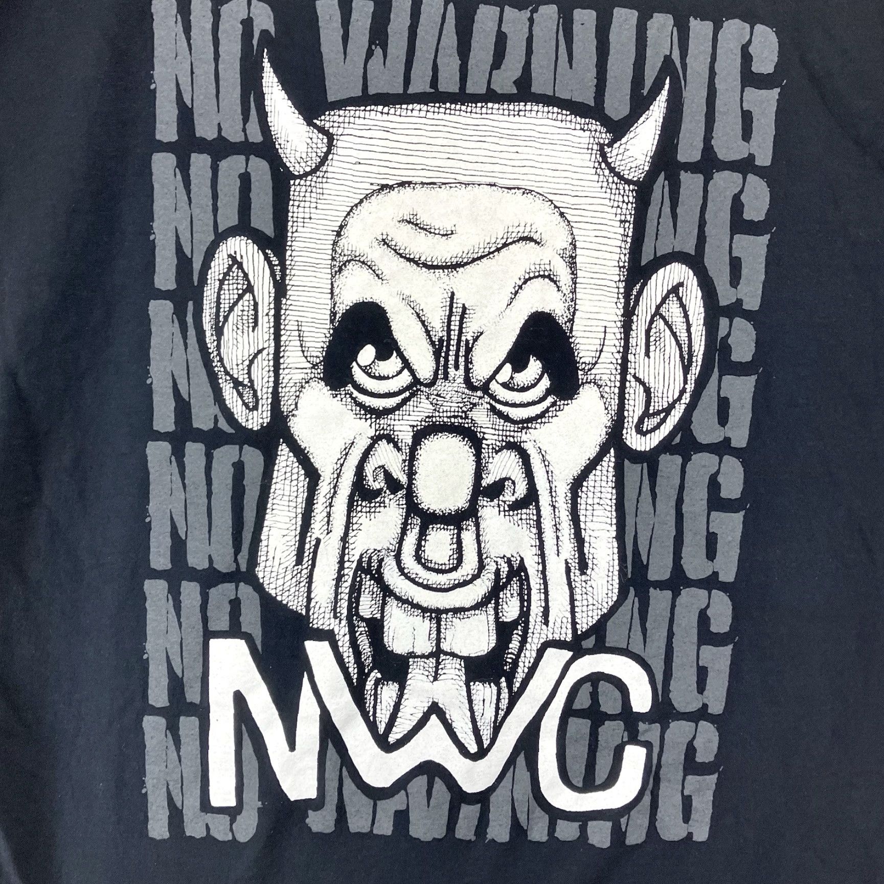 Vintage VINTAGE No Warning NWC Bridge Nine Records T-Shirt XL Black Crew Neck Short Sleeve Regular Fit Limited Edition 116 of 150 Size US XL / EU 56 / 4 - 3 Thumbnail
