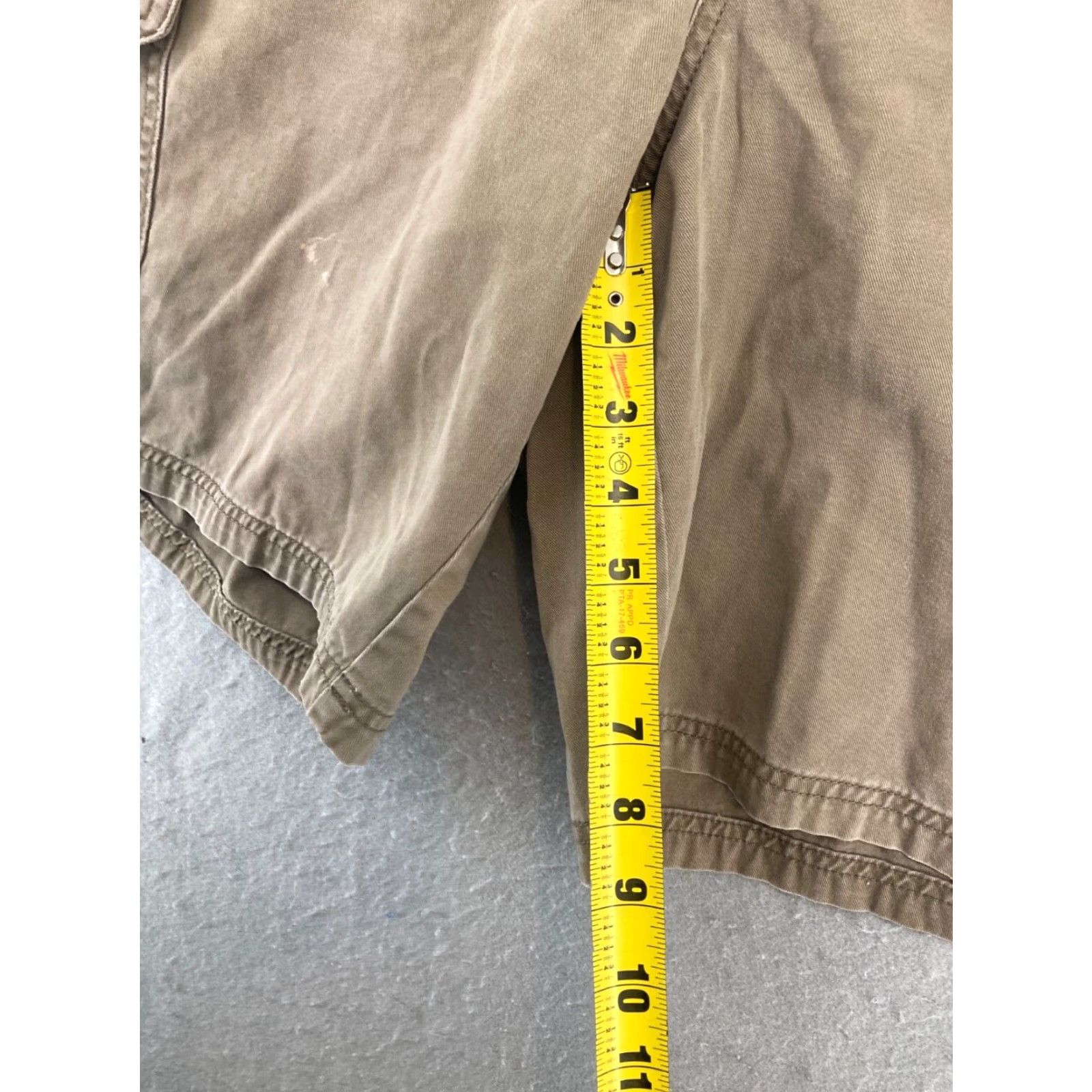Vintage Columbia Cargo Shorts Mens 36 Outdoor Canvas Cargo Pocket Brown Cotton Casual Outdoor 90s Theme Mens Size US 36 / EU 52 - 4 Thumbnail