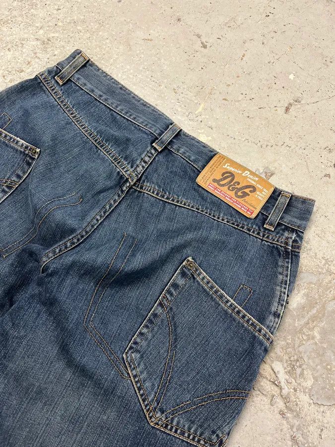 Dolce & Gabbana AW2003 Dolce & Gabbana Blue Denim Jeans Size US 32 / EU 48 - 9 Thumbnail