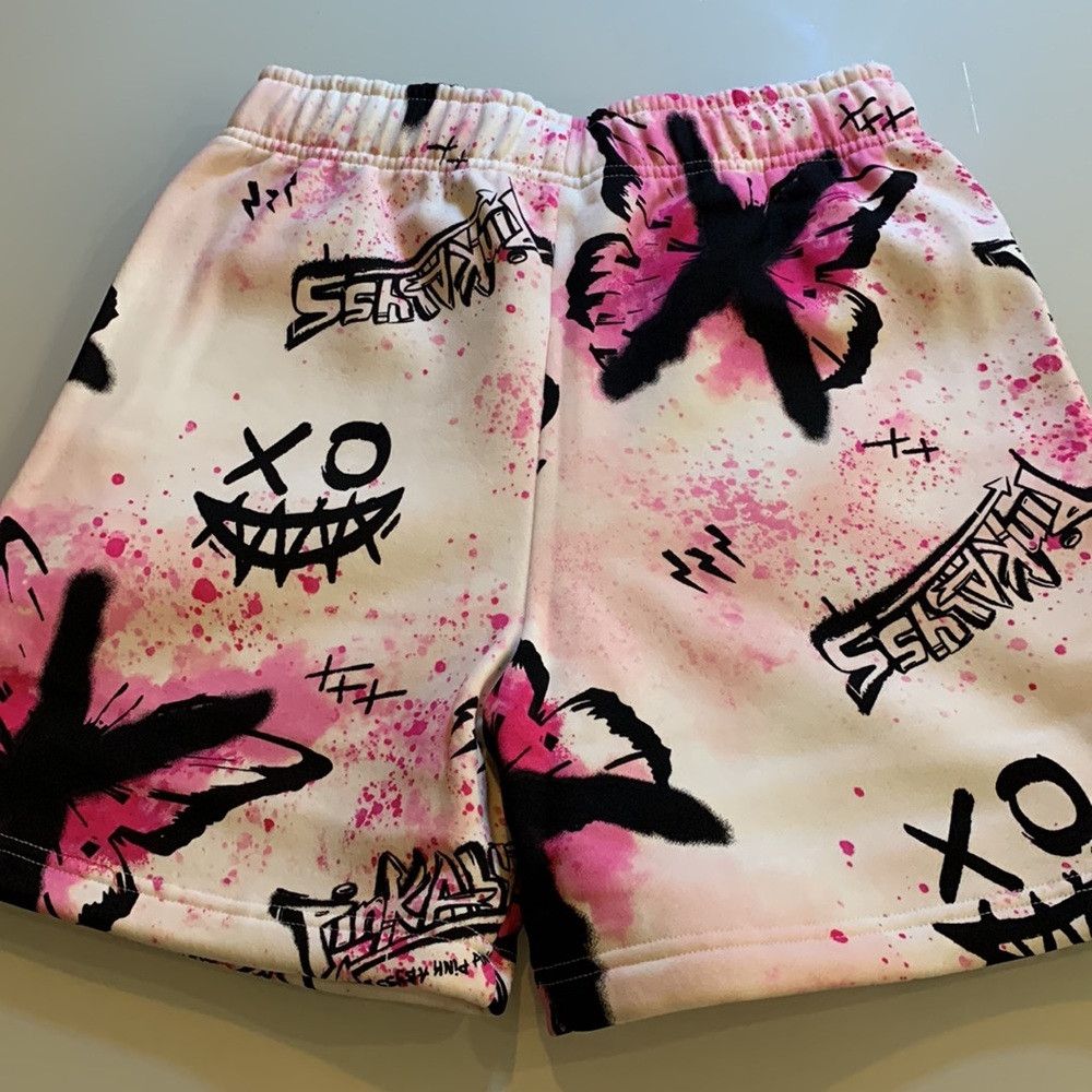 Other Pink Abyss sweat shorts - pink/white Size 28" / US 6 / IT 42 - 7 Thumbnail