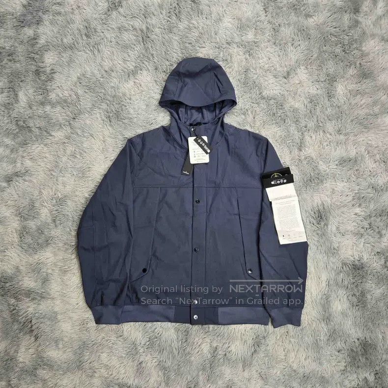Stone Island Stone Island Solid Color Single-breasted Hooded Long Sleev Size US XL / EU 56 / 4 - 1 Thumbnail