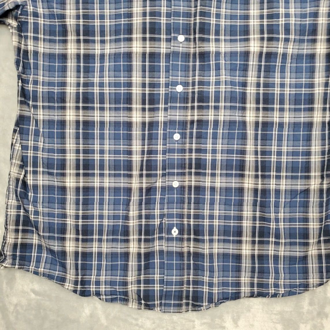 Vintage VINTAGE Cinch Shirt Mens Large Blue Plaid Long Sleeve Button Western Cowboy Ranch Casual Size US L / EU 52-54 / 3 - 2 Thumbnail