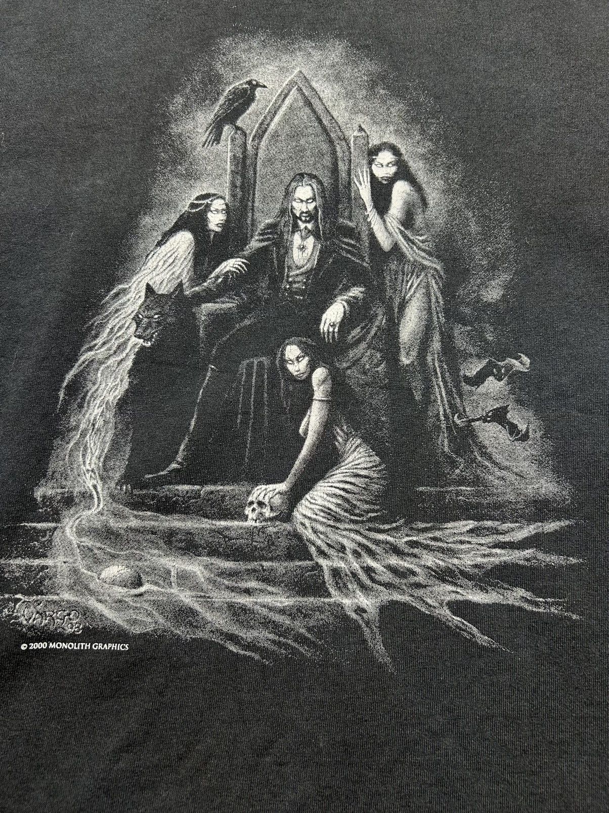 Band Tees Vintage 2000 Monolith Graphics Joseph Vargo Vampire Girls Size US M / EU 48-50 / 2 - 4 Thumbnail