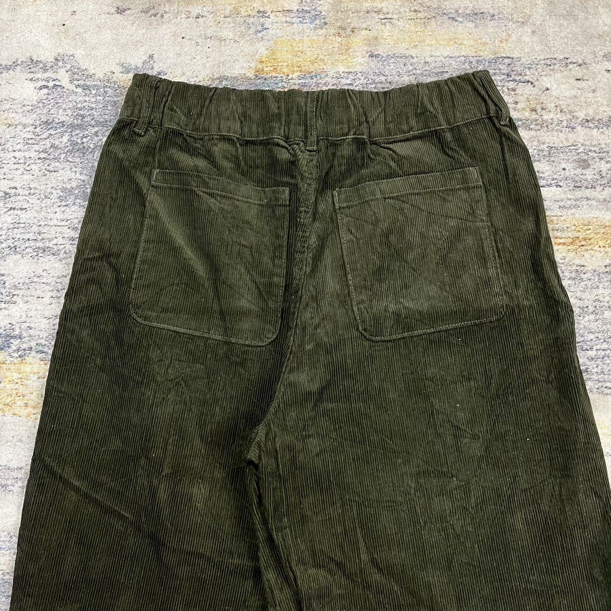 Japanese Brand Season Reason pleated Corduroy wide leg pants Size US 30 / EU 46 - 4 Thumbnail