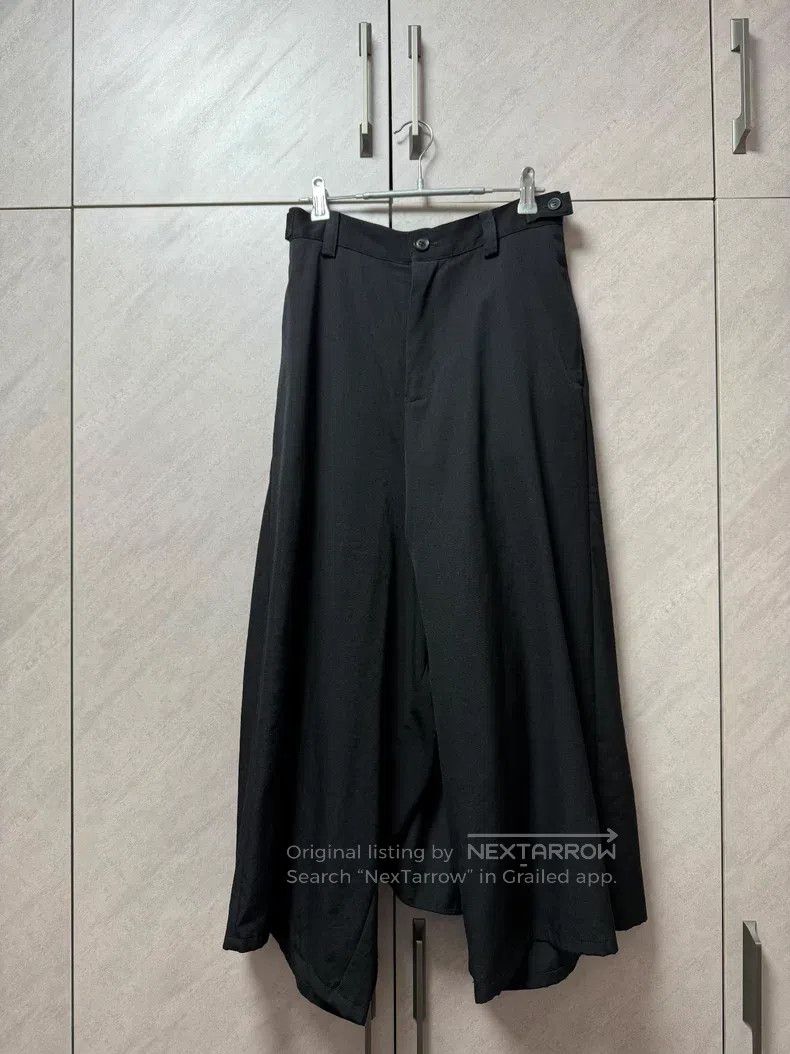 Yohji Yamamoto Yohji Yamamoto size 1 21ss straight leg culottes pants Size US 28 / EU 44 - 4 Thumbnail