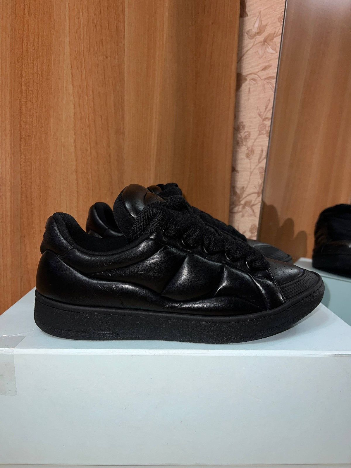 Lanvin Lanvin Curb Xl Black Sneakers | Grailed