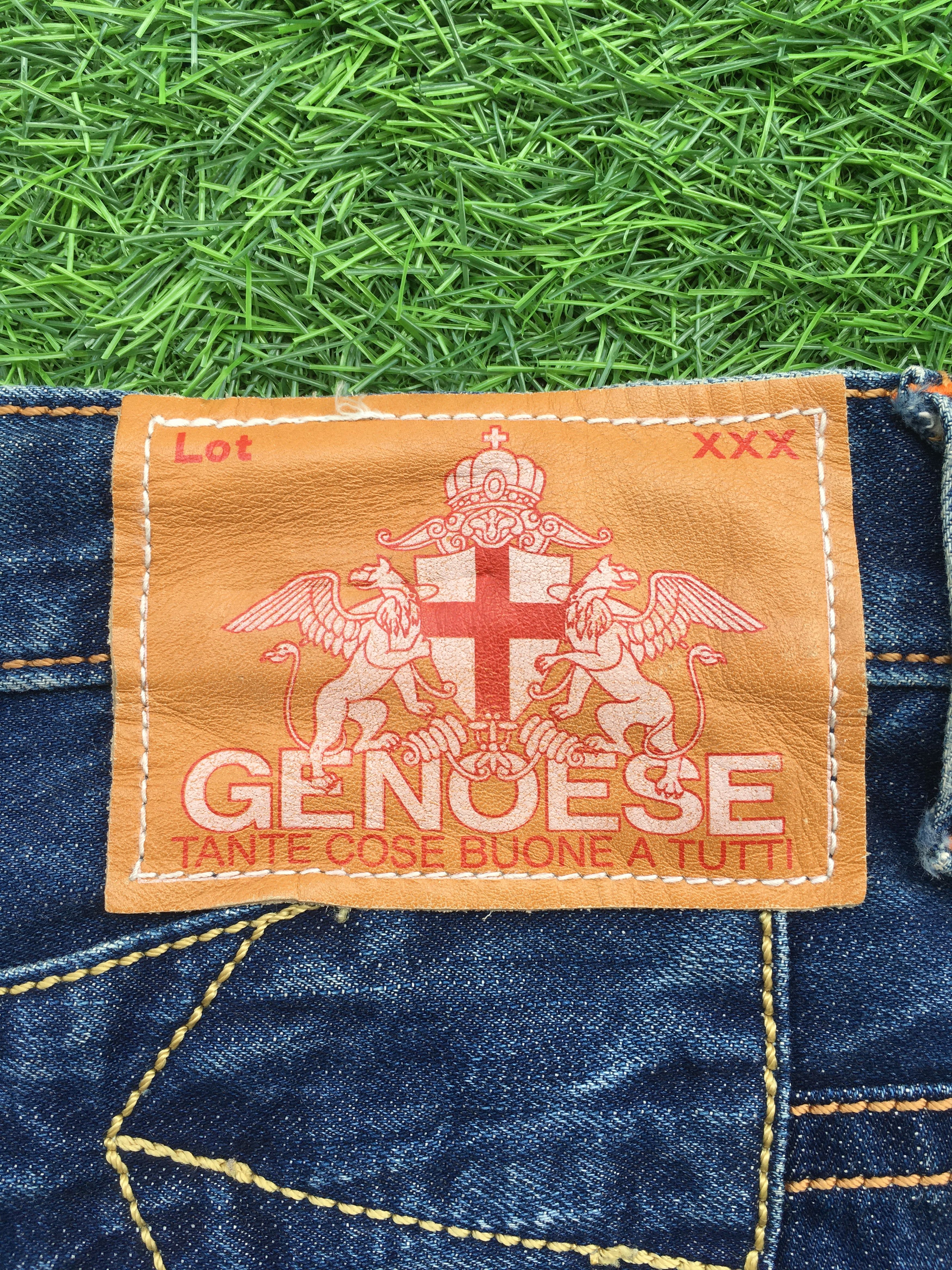 Japanese Brand Geneose Japanese Multipocket Straight Jeans D-938 Size US 30 / EU 46 - 9 Thumbnail
