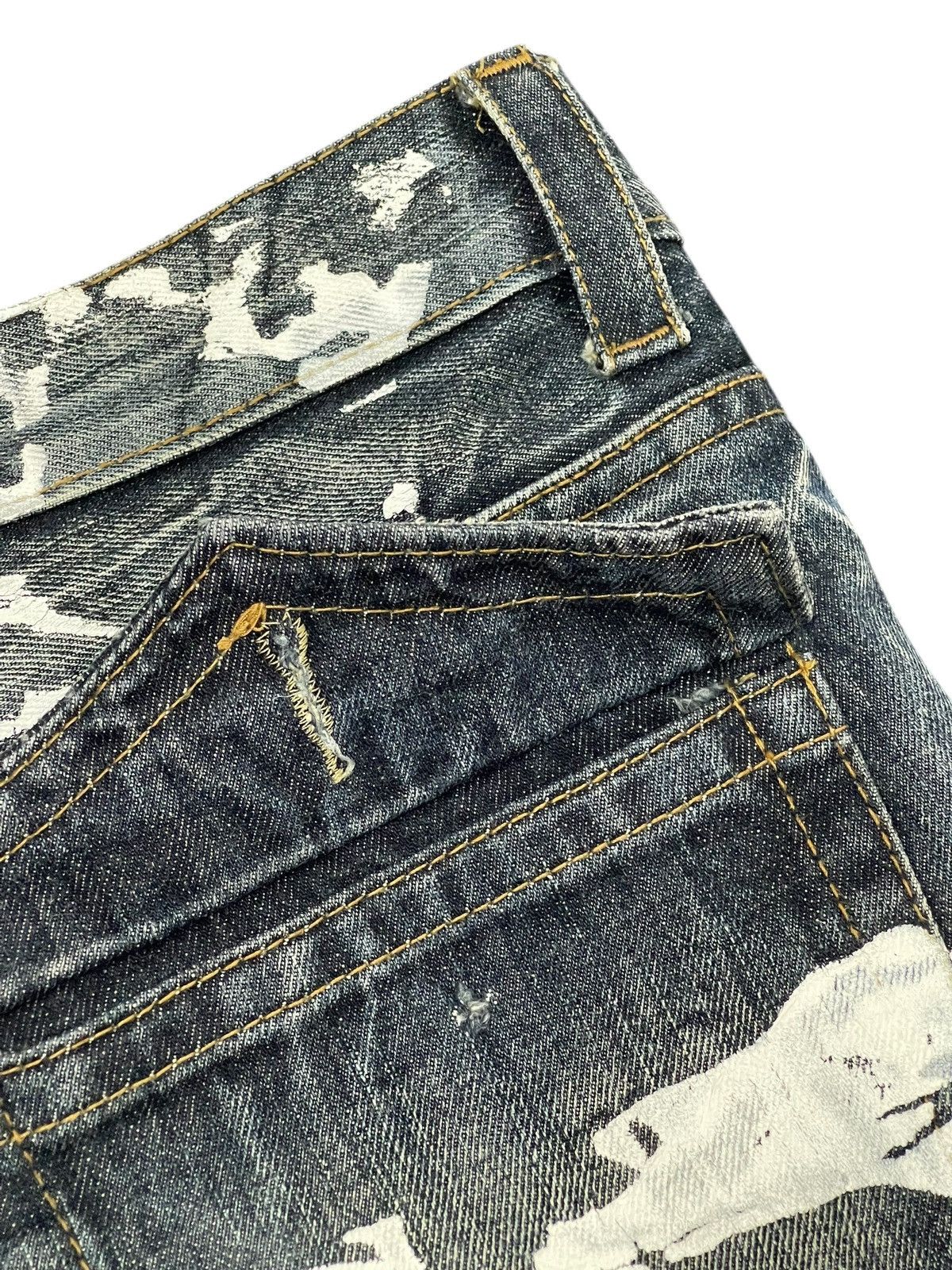 Le Grande Bleu (L.G.B.) Slim Jeans K.U.I. Cross Bones margiela amiri dior cdg 4🟦1 Size US 35 - 8 Thumbnail