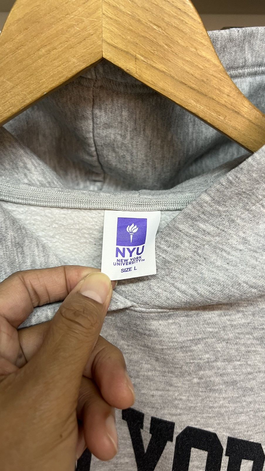 Other NYU New York University Hoodie Size US L / EU 52-54 / 3 - 5 Thumbnail