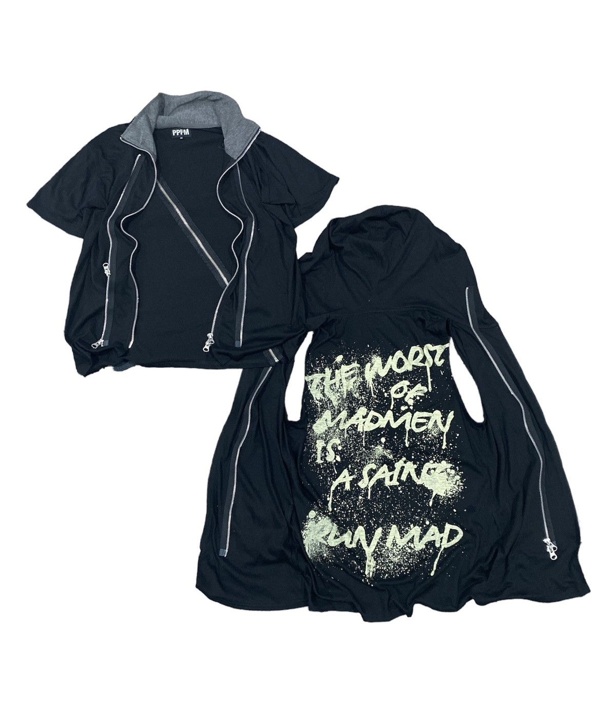 PPFM PPFM multizipper Anarchy Punk Removable Double layer Size US M / EU 48-50 / 2 - 11 Thumbnail