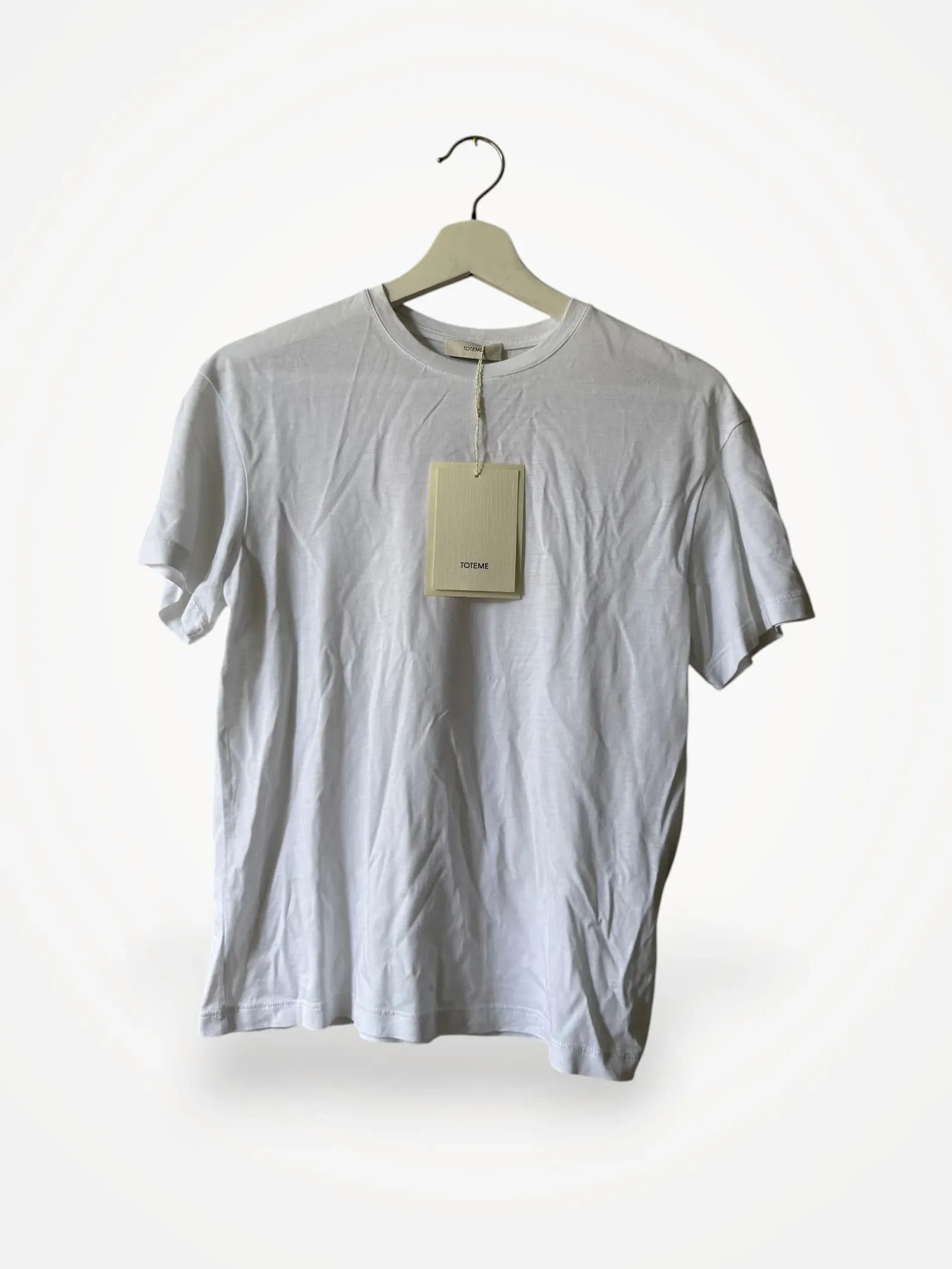 Toteme Toteme Class tee white Short Sleeve T-shirt Size XXS / US 00 / IT 34 - 1 Thumbnail