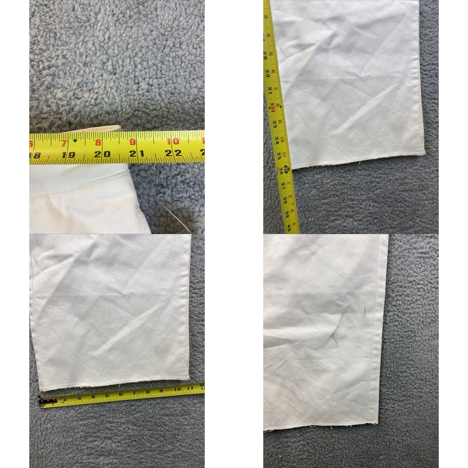 Vineyard Vines VINEYARD VINES Men's Casual Pants Seersucker 42 White Unhemmed Regular Fit Size US 42 / EU 58 - 8 Thumbnail