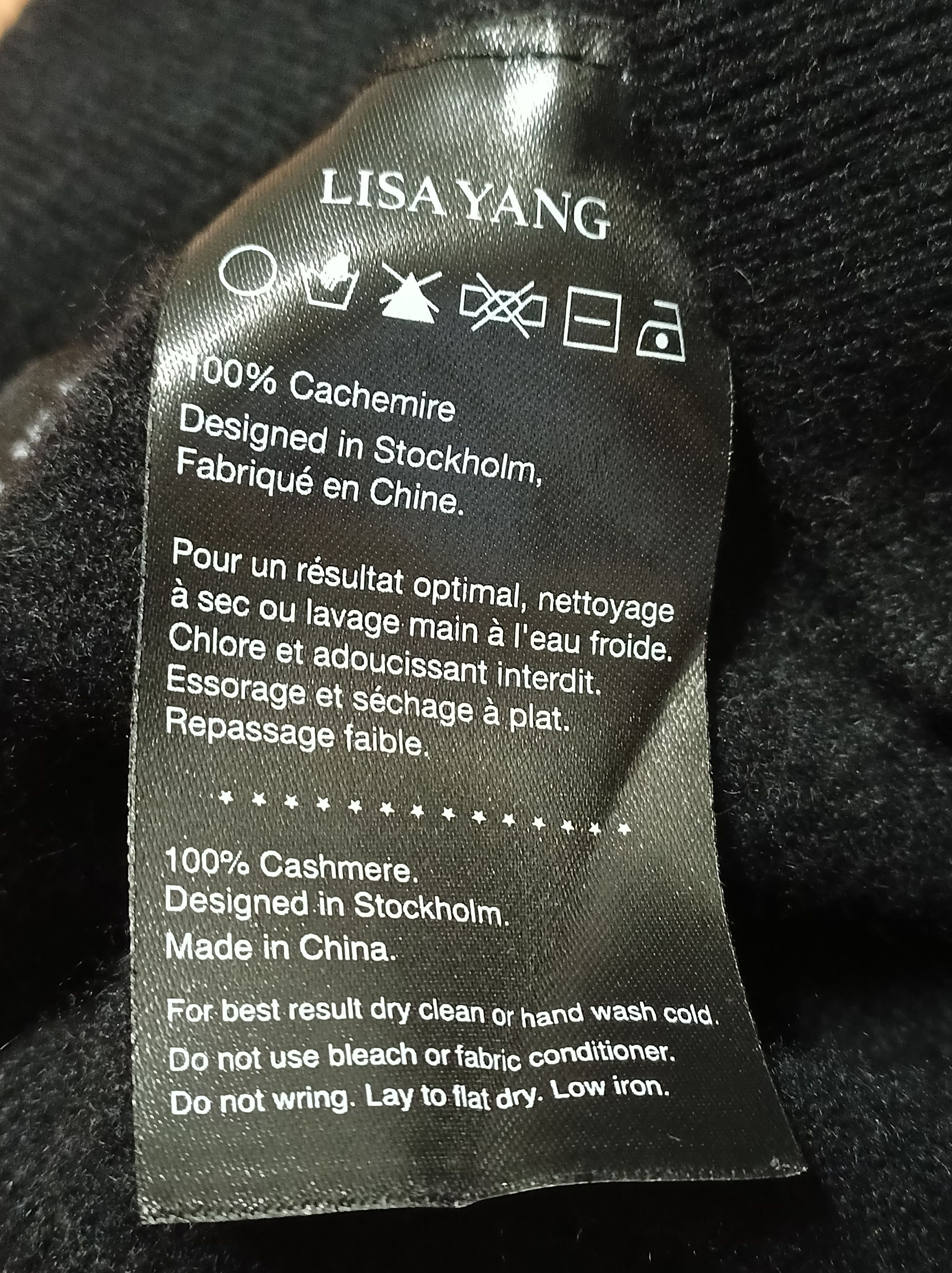 Lisa Yang LISA YANG Black Alora Cashmere Leggings Size 2 Size 26" / US 2 / IT 38 - 12 Thumbnail