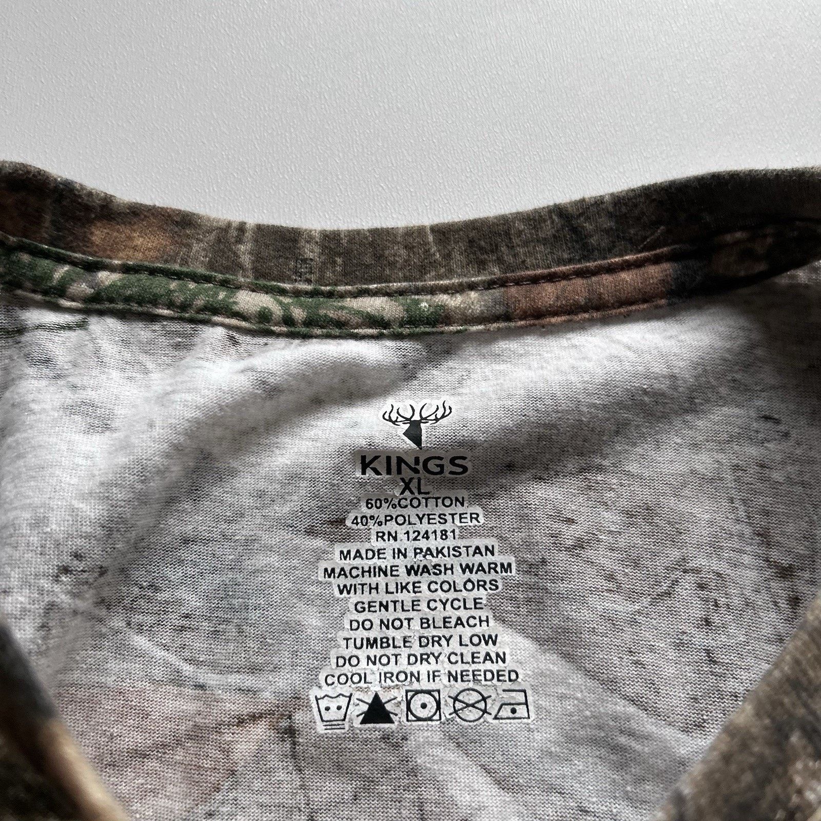 Realtree Vintage Y2K Real Tree Camo T Shirt XL Hunting Camouflage Size US XL / EU 56 / 4 - 3 Thumbnail