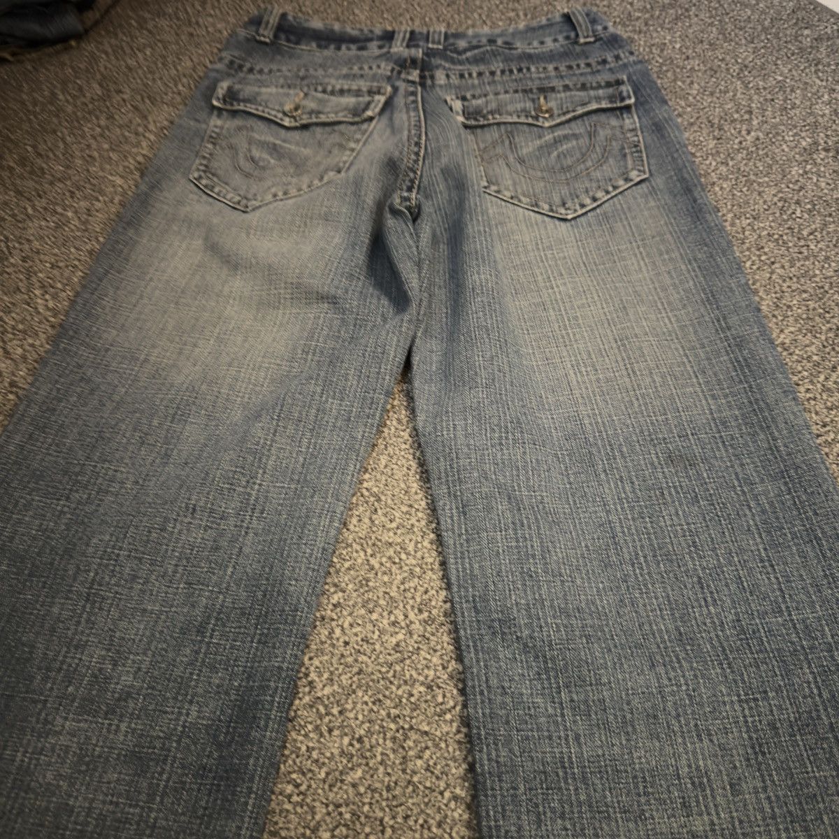 Japanese Brand Y2K Flared Boot Cut Japanese Preton Jean True Religion Style Size US 30 / EU 46 - 8 Thumbnail