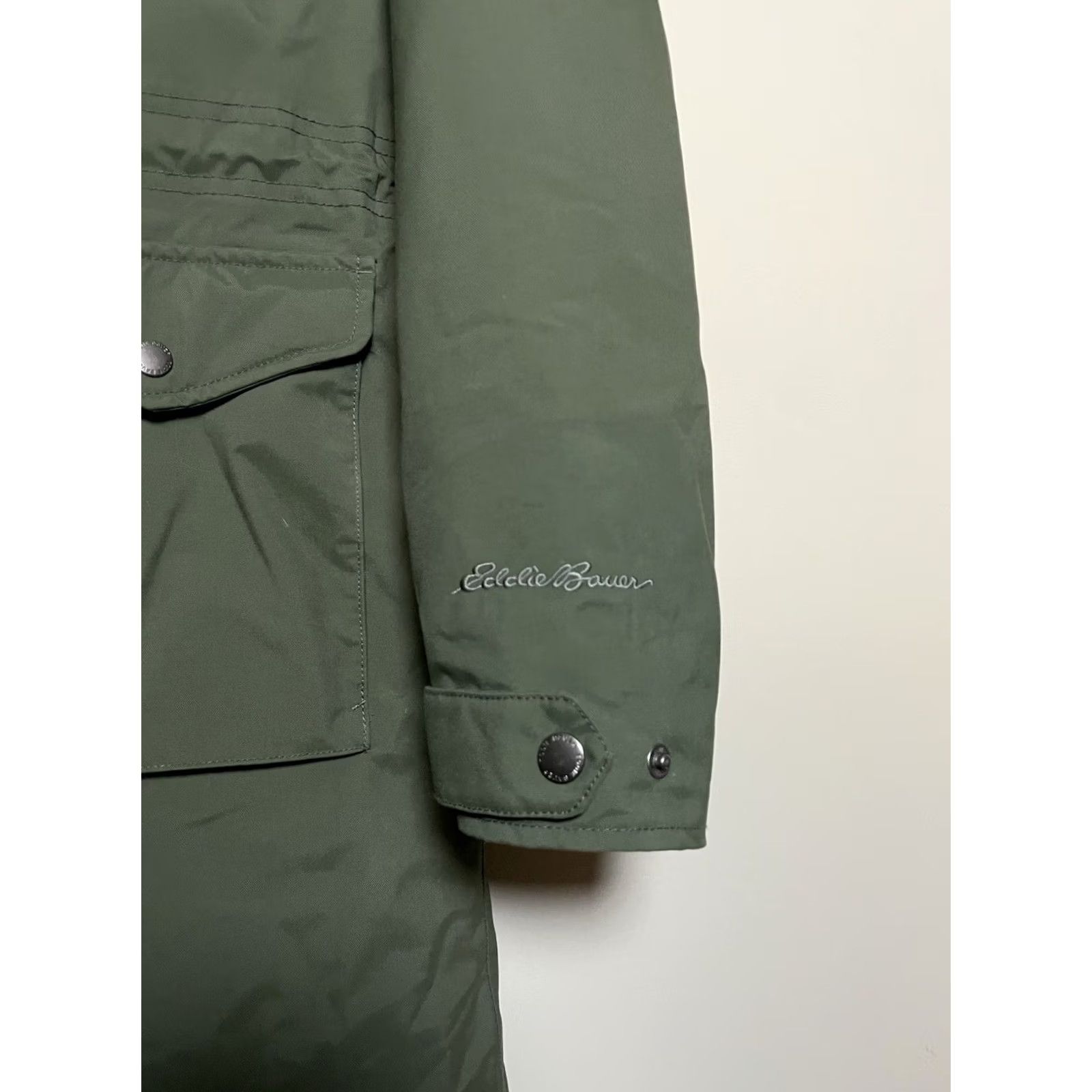 Eddie Bauer Eddie Bauer Womens Hooded Full Zipper Parka Jacket Green Size S (B516) Size S / US 4 / IT 40 - 6 Thumbnail