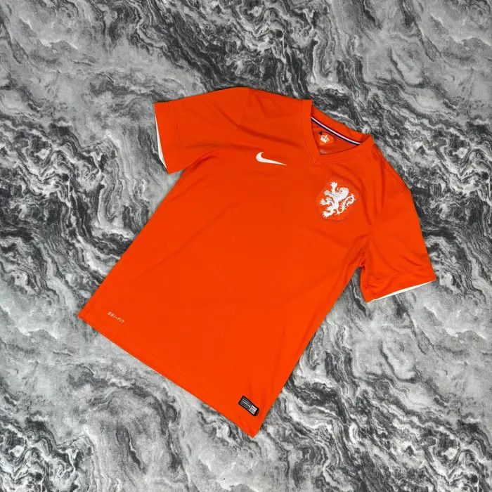 Nike Nike Netherlands 2014 2015 Home Football Shirt Soccer Jersey Size US S / EU 44-46 / 1 - 1 Thumbnail