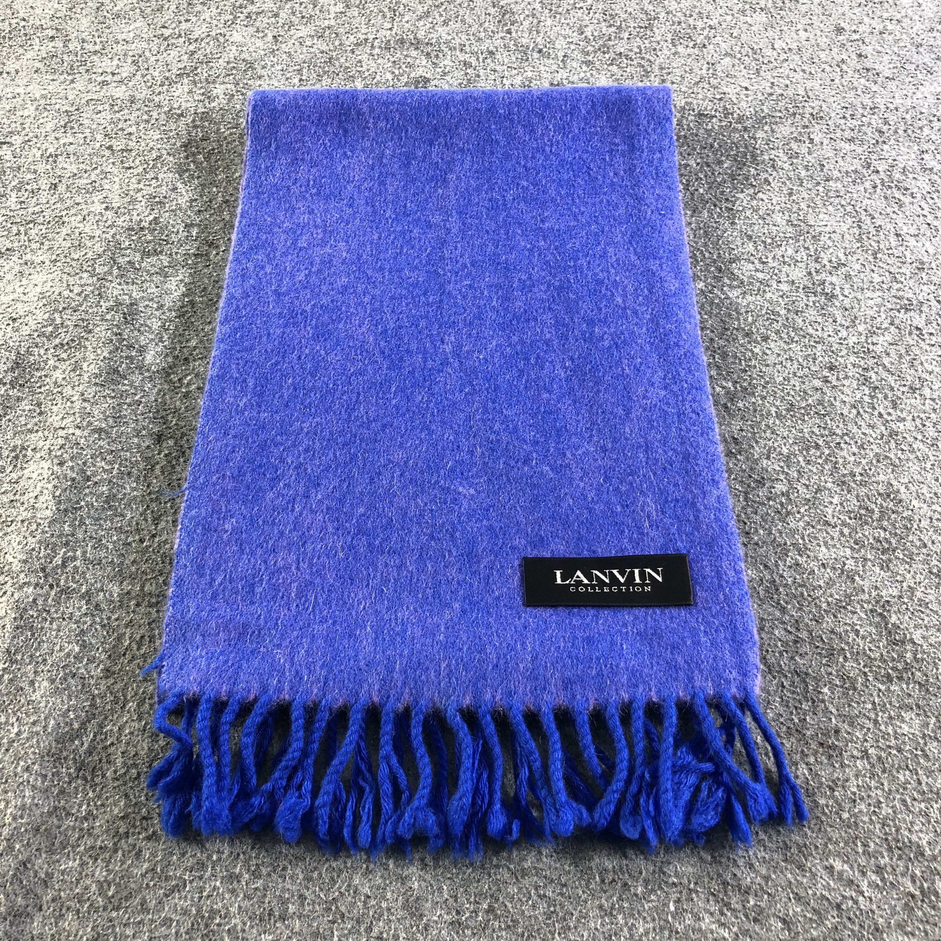 Lanvin Lanvin Cashmere Scarf Muffler V2027 Size ONE SIZE - 3 Thumbnail