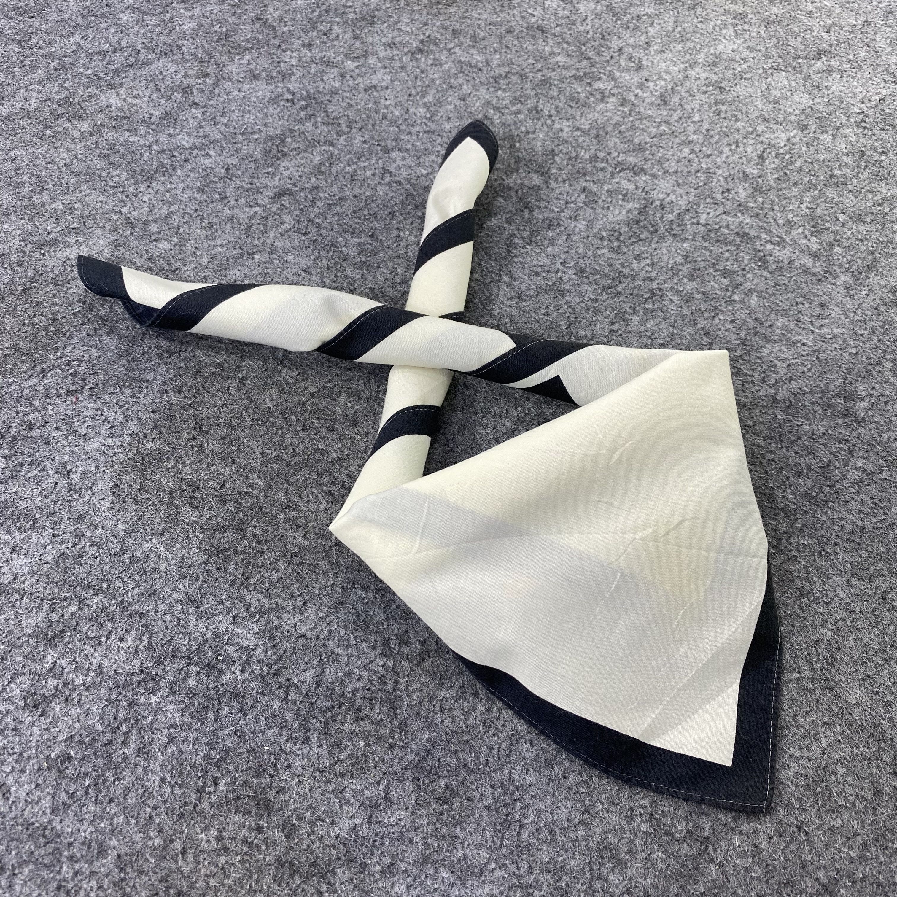 Japanese Brand Karl Helmut Handkerchief / Bandana / Neckerchief-B1394 Size ONE SIZE - 1 Thumbnail