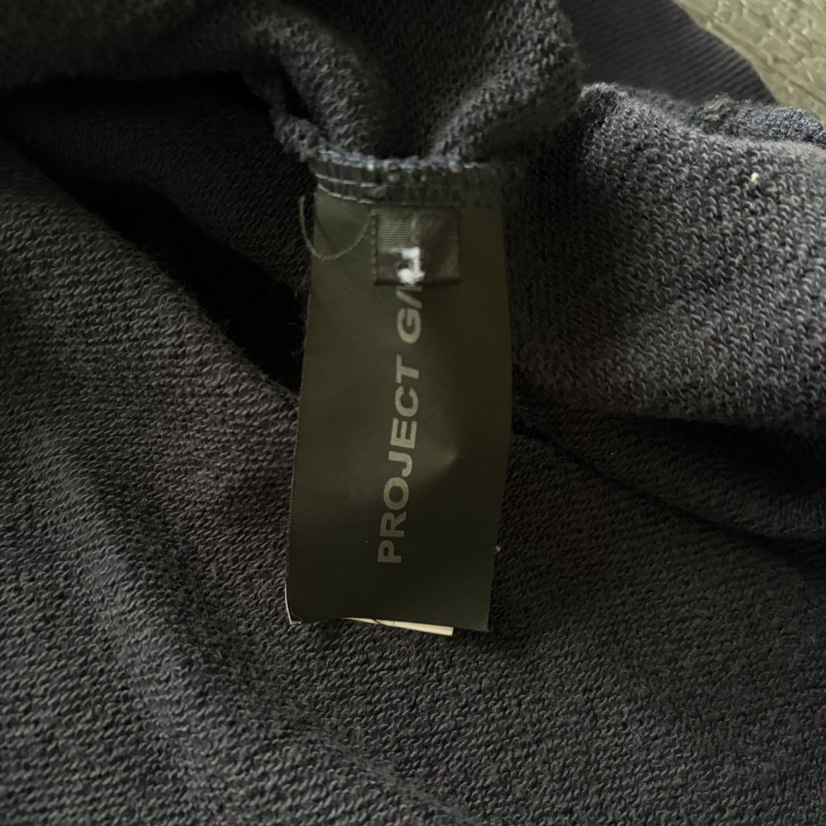 PROJECT G/R RECONSTRUCTED FOLDED ZIP HOODIE - NAVY size 1 stk Size US S / EU 44-46 / 1 - 5 Thumbnail