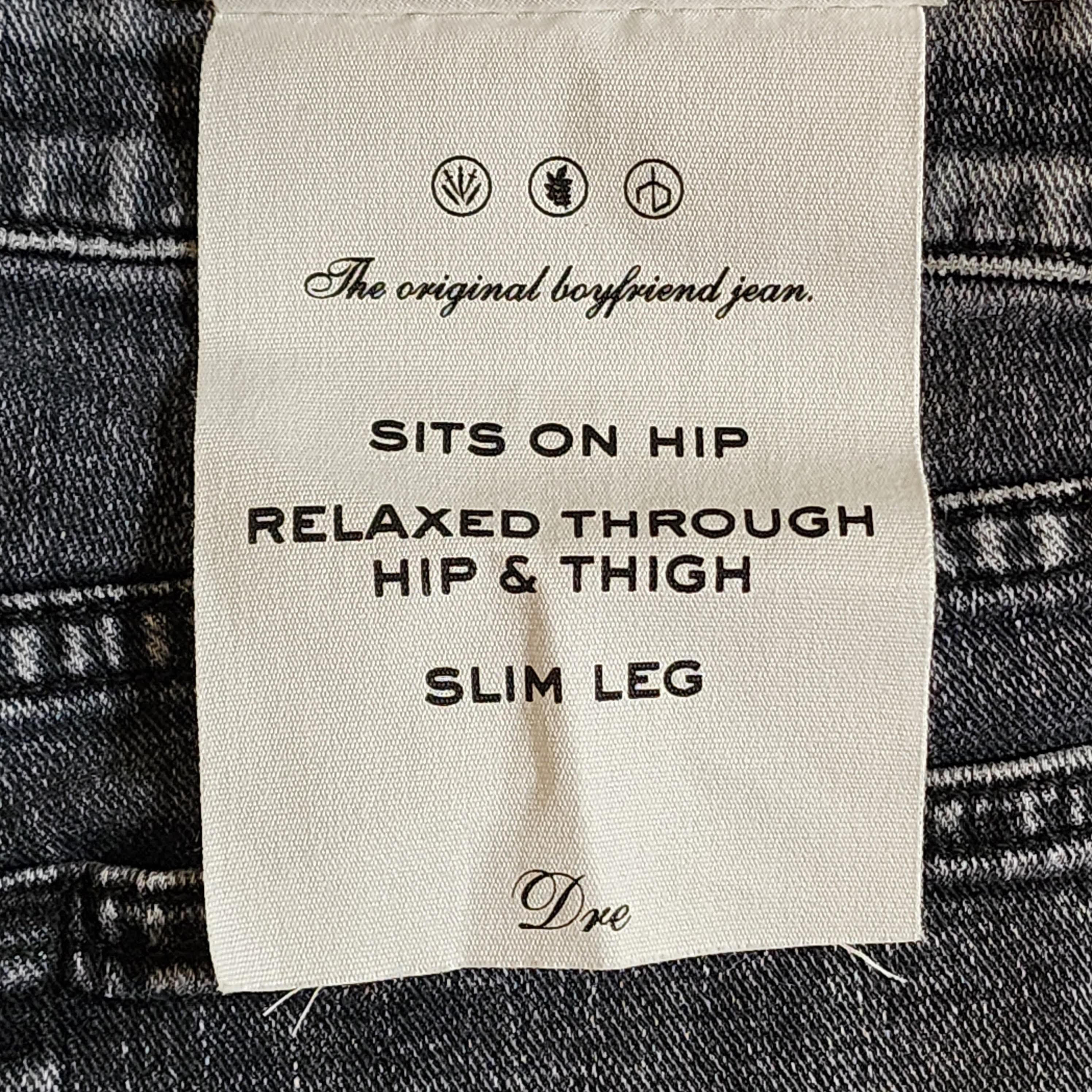 Rag & Bone NWT ABBOTS DRE Low-rise Slim Boyfriend Jeans Size 34" / US 12 / IT 48 - 15 Thumbnail