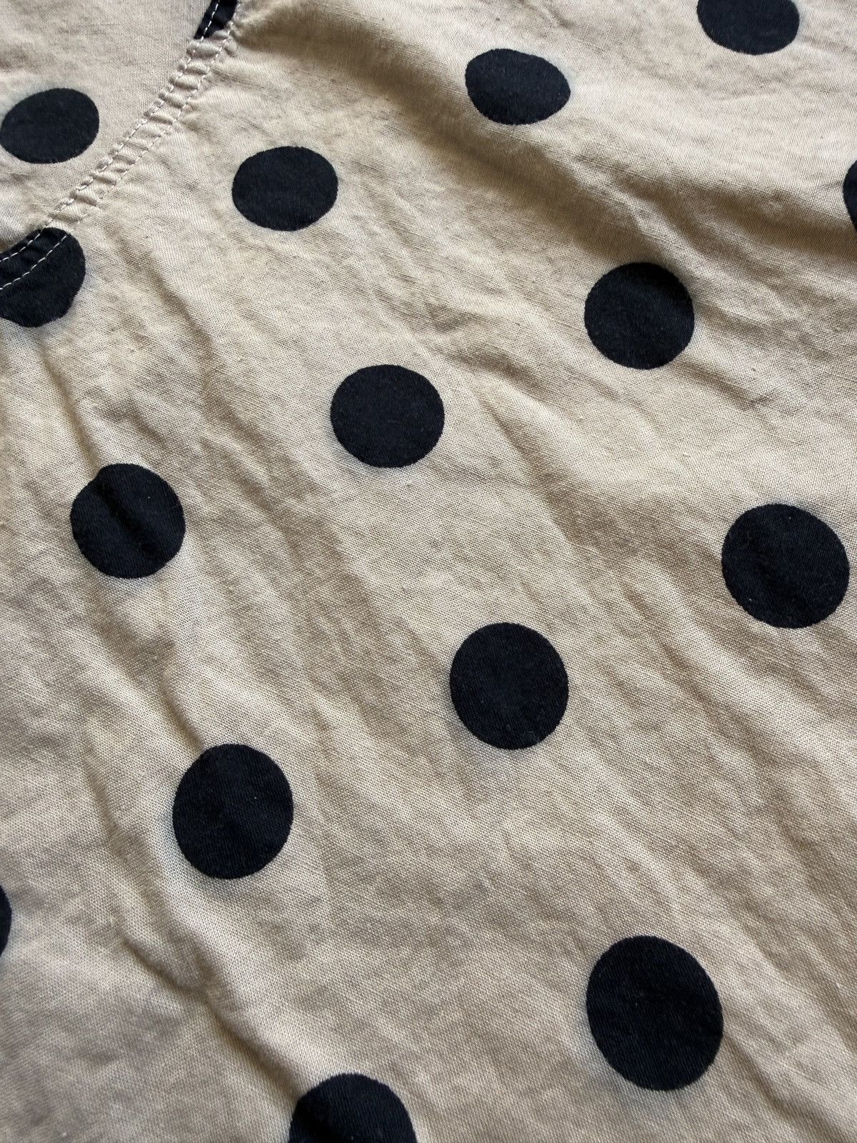 Vintage Vintage Polka Dot Loop Collar Button Up Shirt Size US M / EU 48-50 / 2 - 6 Thumbnail