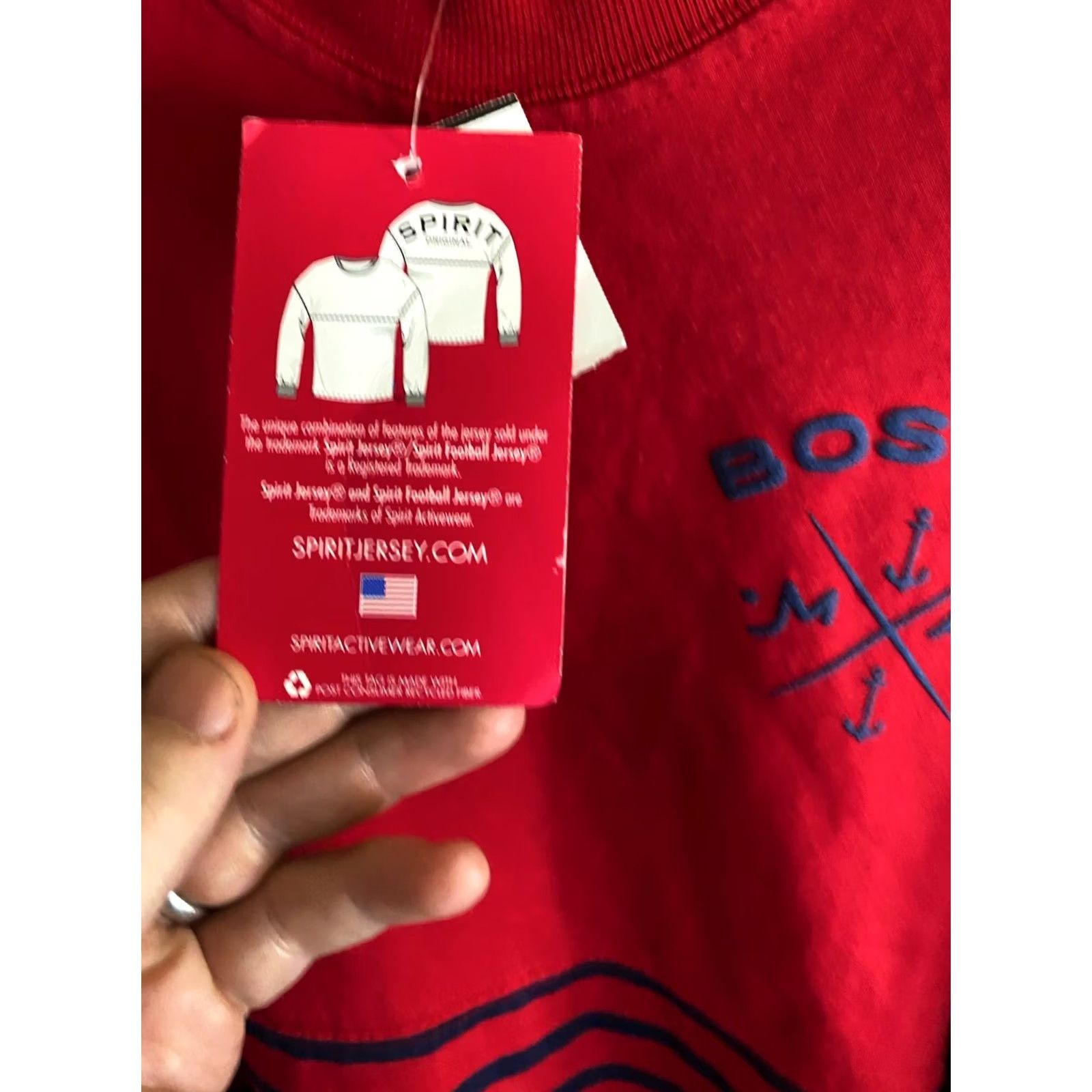 ESPIRIT Spirit Jersey Boston Shirt L Men NWT Long Sleeve Size US L / EU 52-54 / 3 - 4 Thumbnail